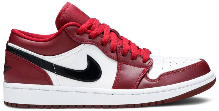 Air Jordan 1 Low  Noble Red  553558-604 - Sneaker Replica Workshop
