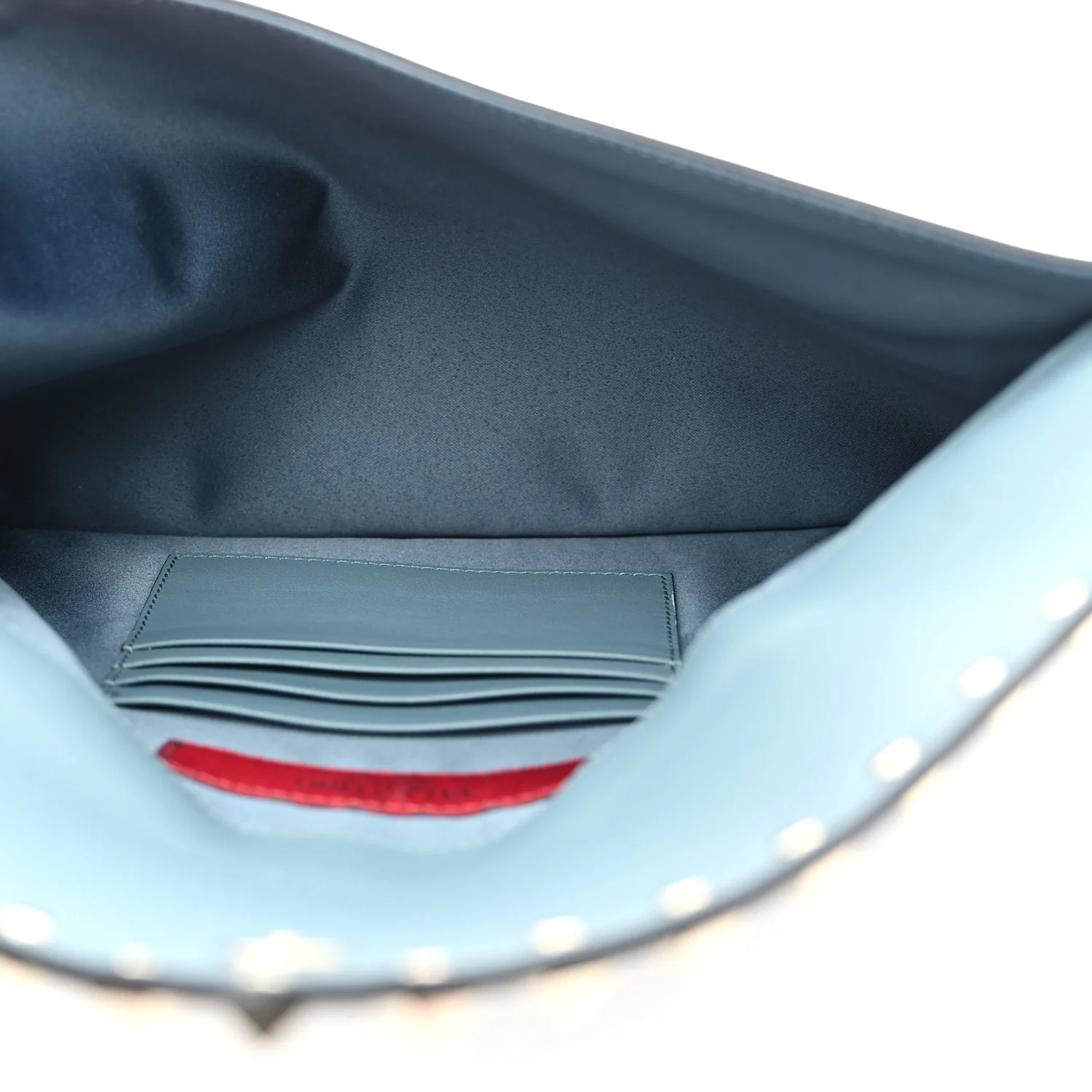 Vitello Large Rockstud Envelope Clutch Amadeus - Top Club