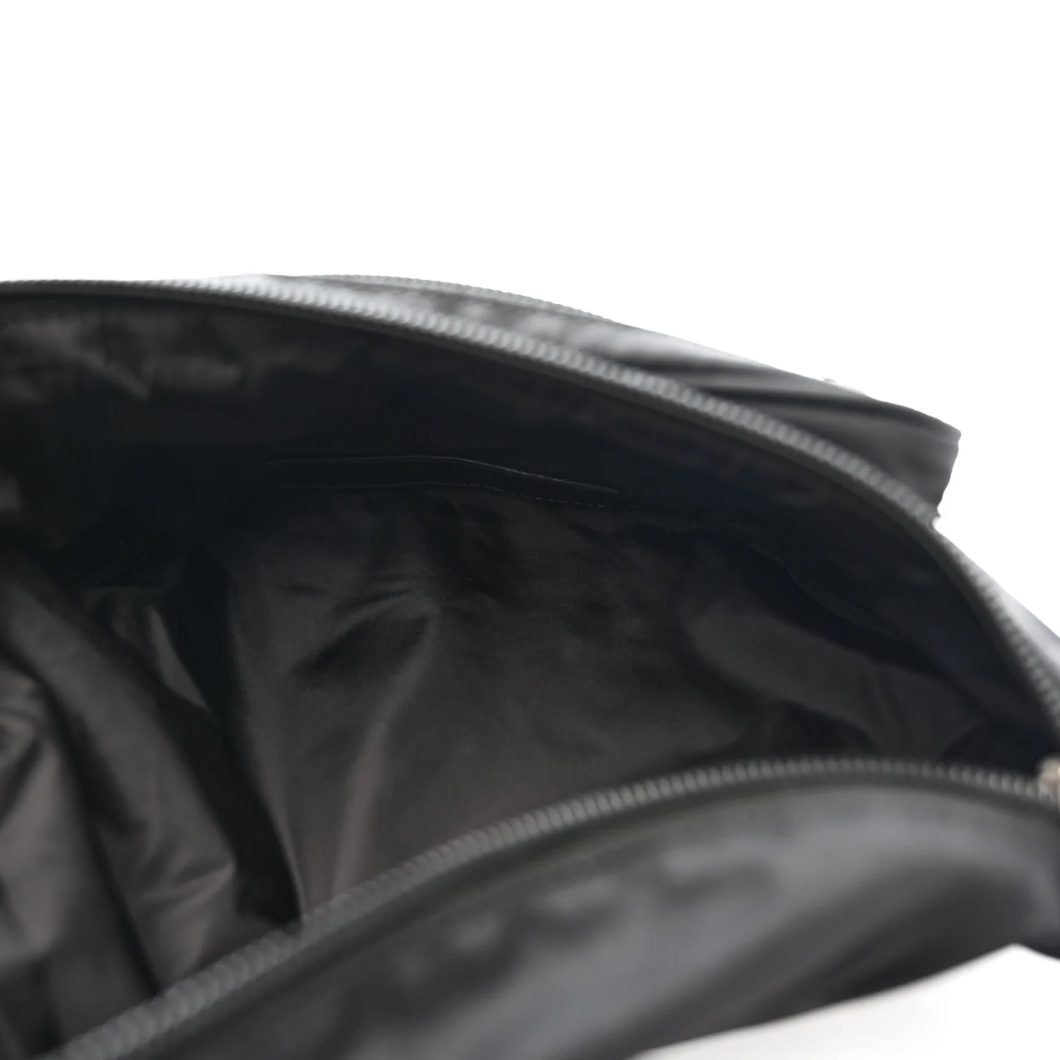 Recycled Sport Nylon Logo Embroidered Wheel Beltpack Black - Top Club