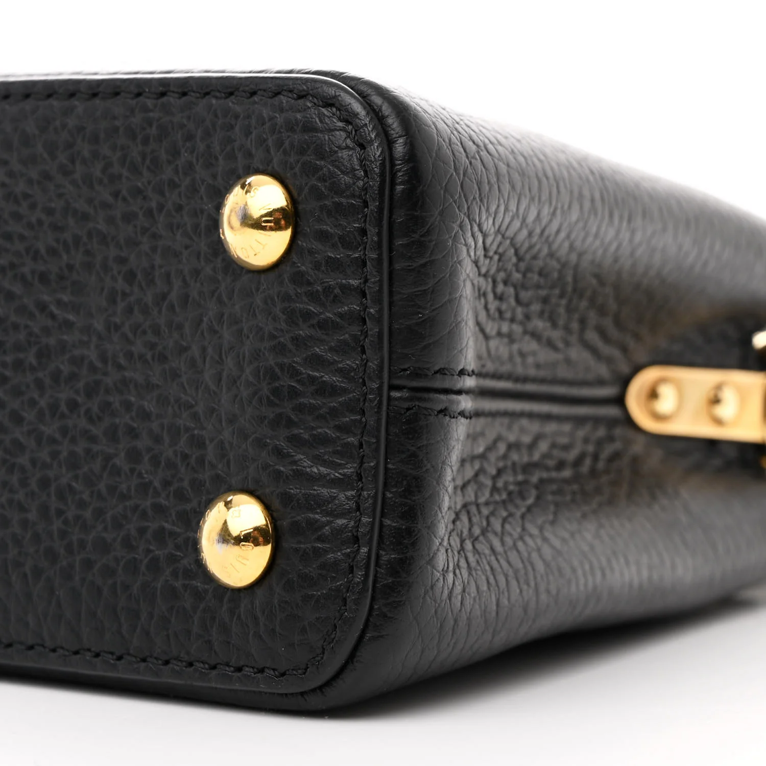 Taurillon Braided Capucines Mini Black - Top Club