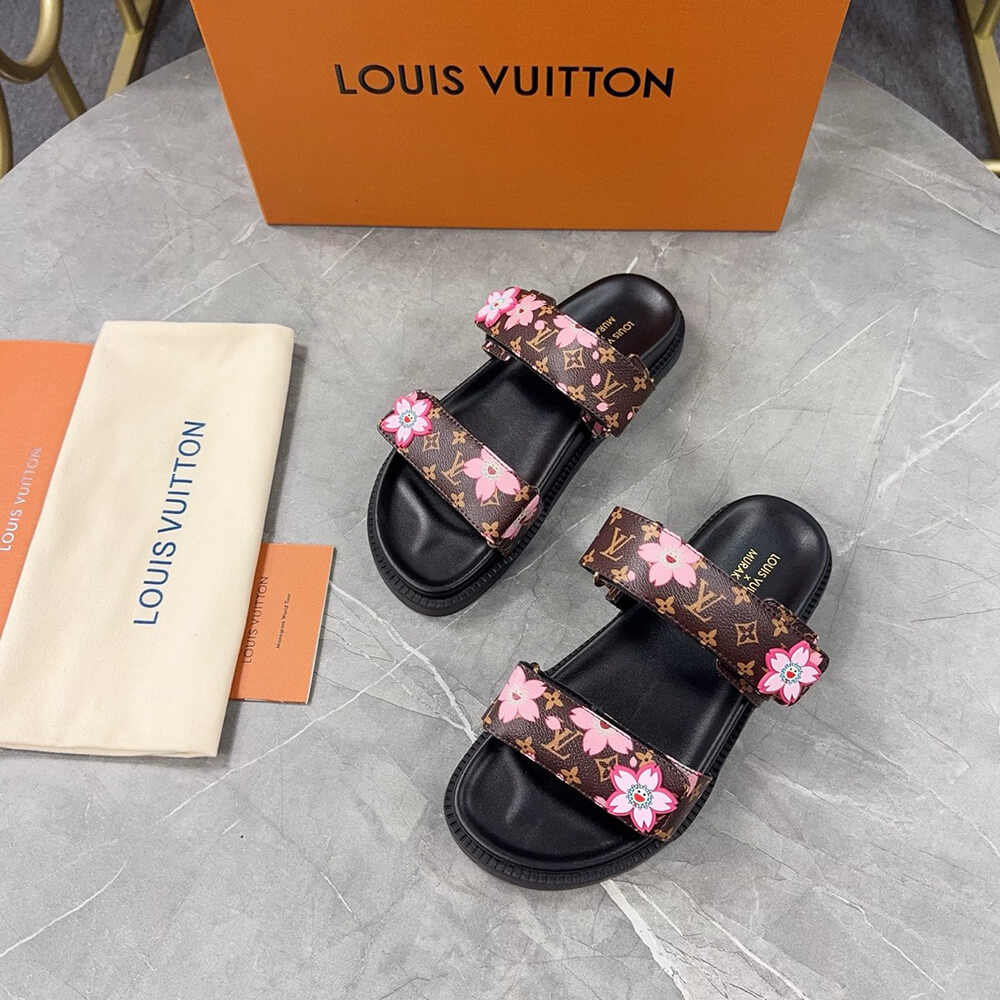 LV x TM LV Sunset Flat Comfort Mule - Top Club