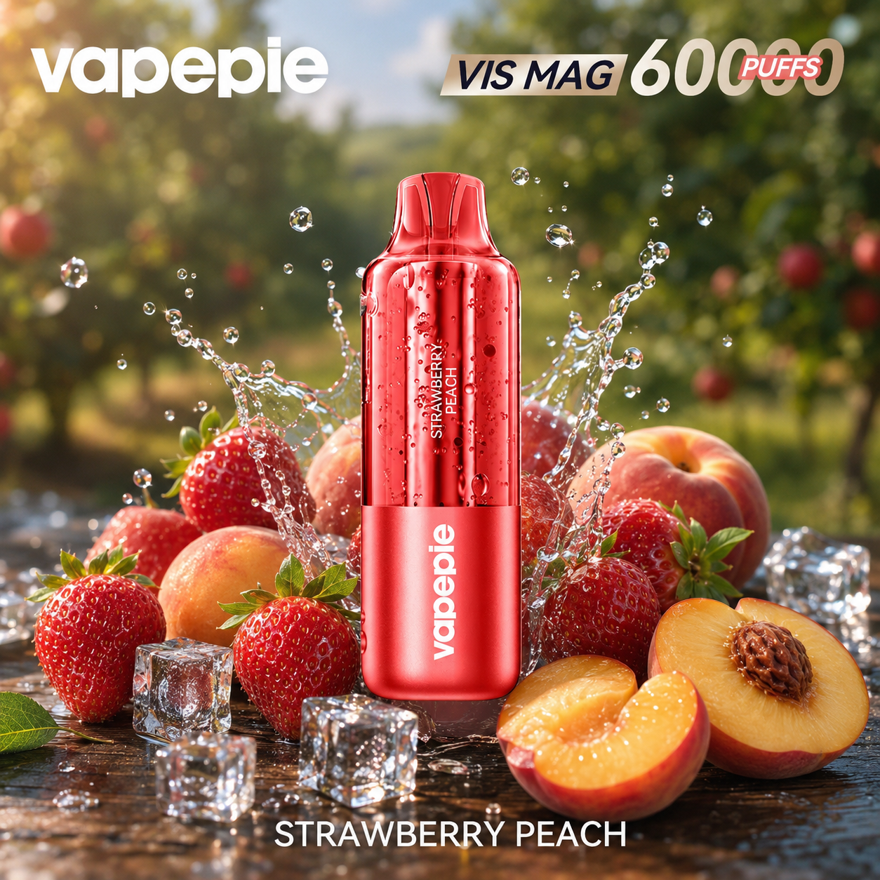 VAPEPIE VIS MAG 60 000 Potahů — 🔋Zařízení (baterie) + 💧Náplň (e-liquid)