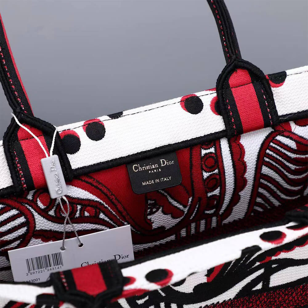 LARGE DIOR BOOK TOTE - Top Club