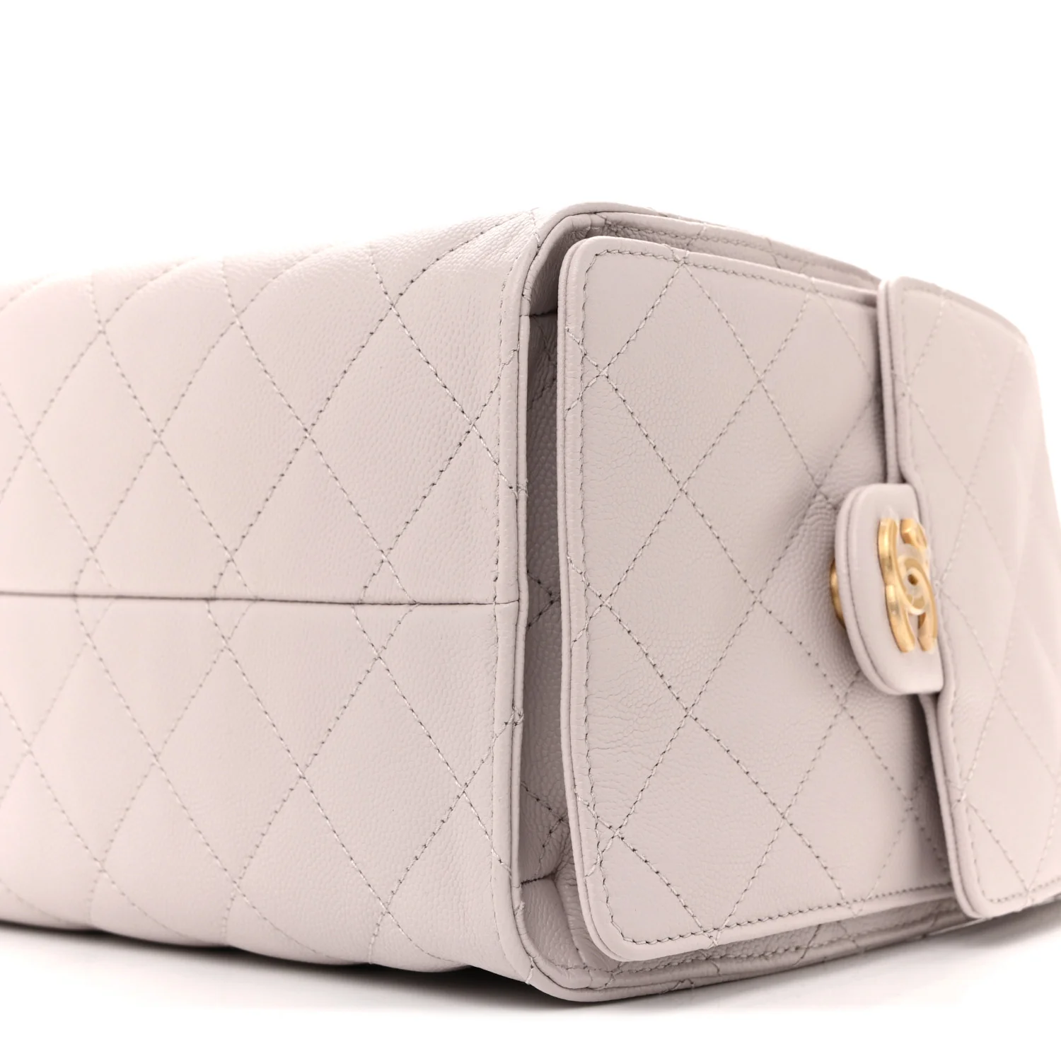 Caviar Quilted Small Chanel 25 Handbag Lilas Lilac - Top Club