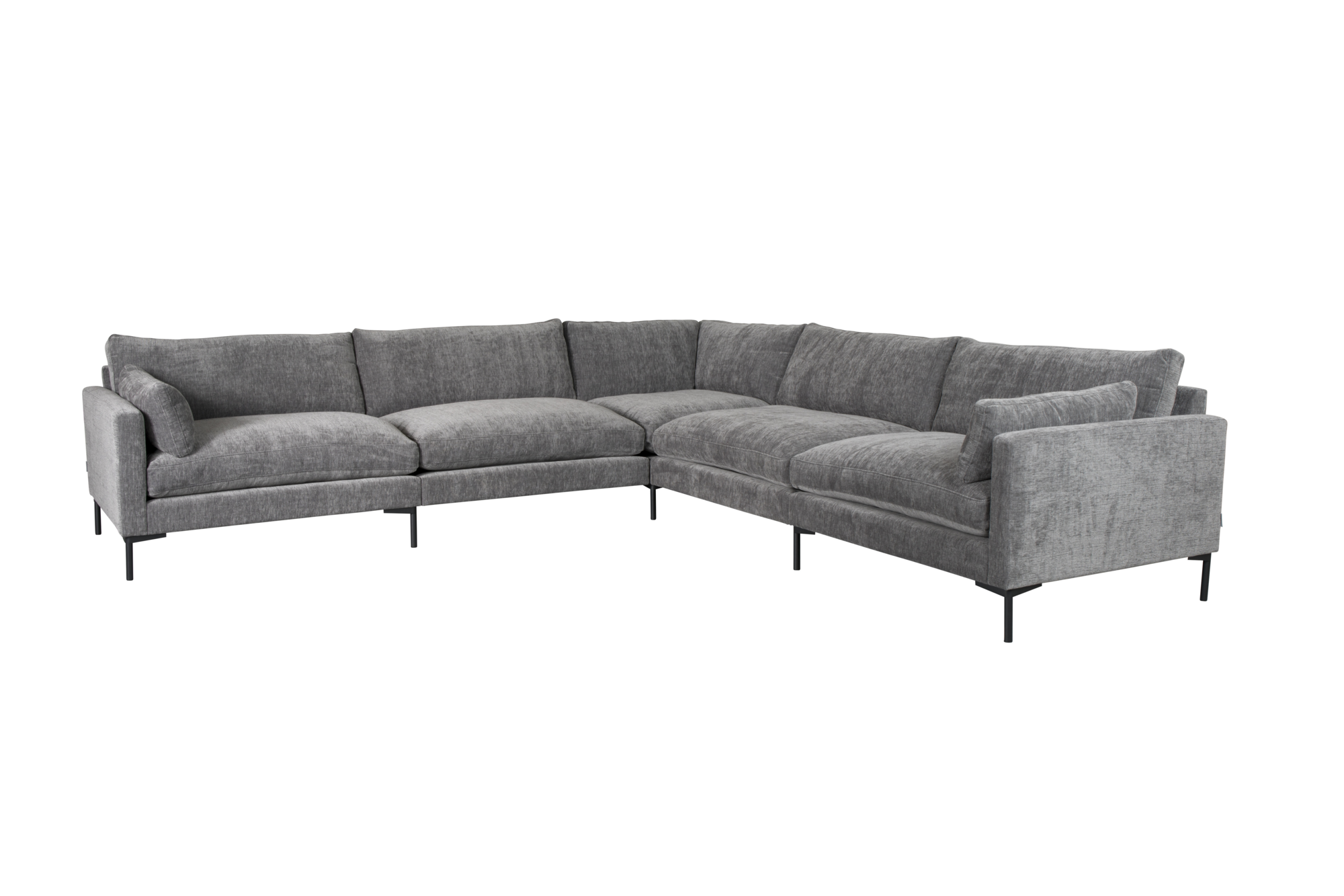 Hoekbank Summer 7-zits Antraciet