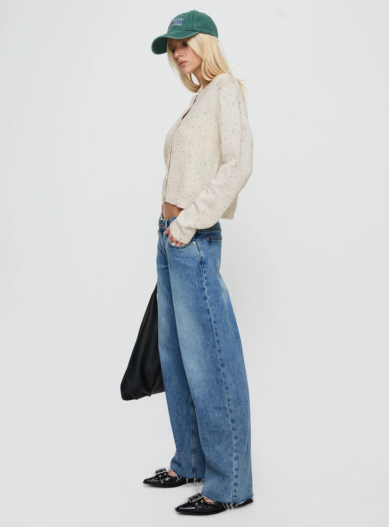 Sabryna Low Rise Straight Leg Jeans Blue
