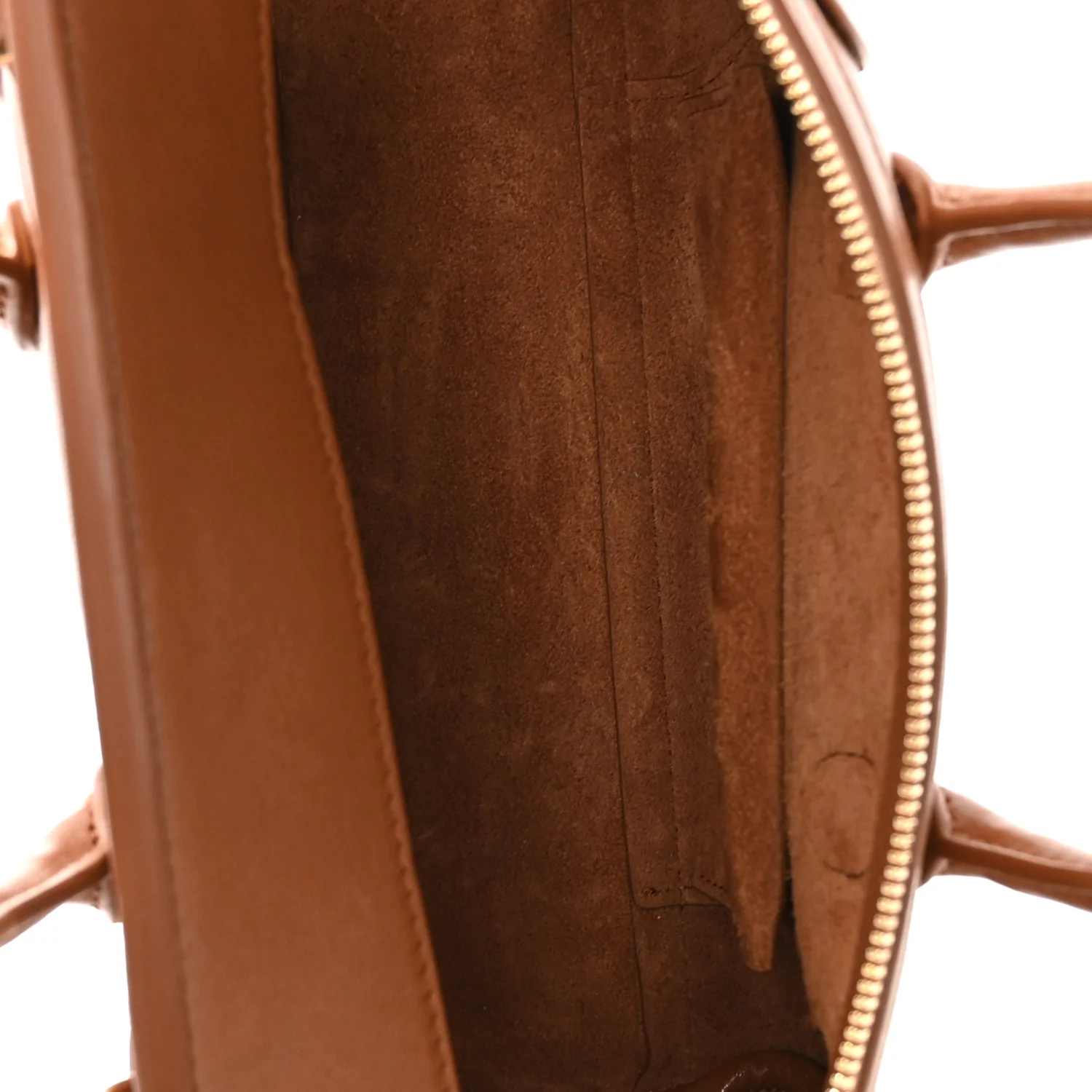 Supple Shiny Lambskin Little New Luggage Soft Tan - Top Club