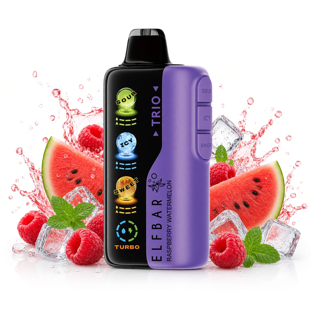 ELFBAR Trio 40K Raspberry Watermelon