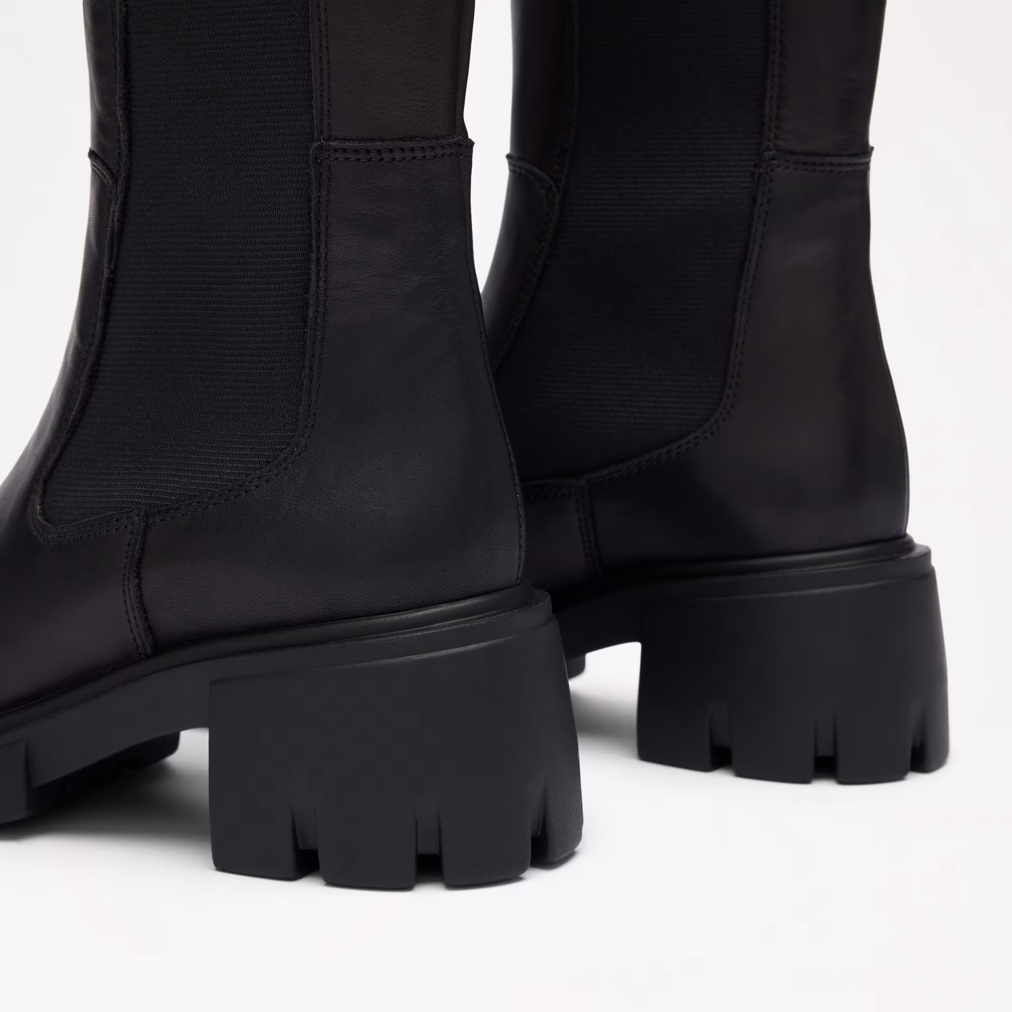 City HiKnee High Chelsea Boot