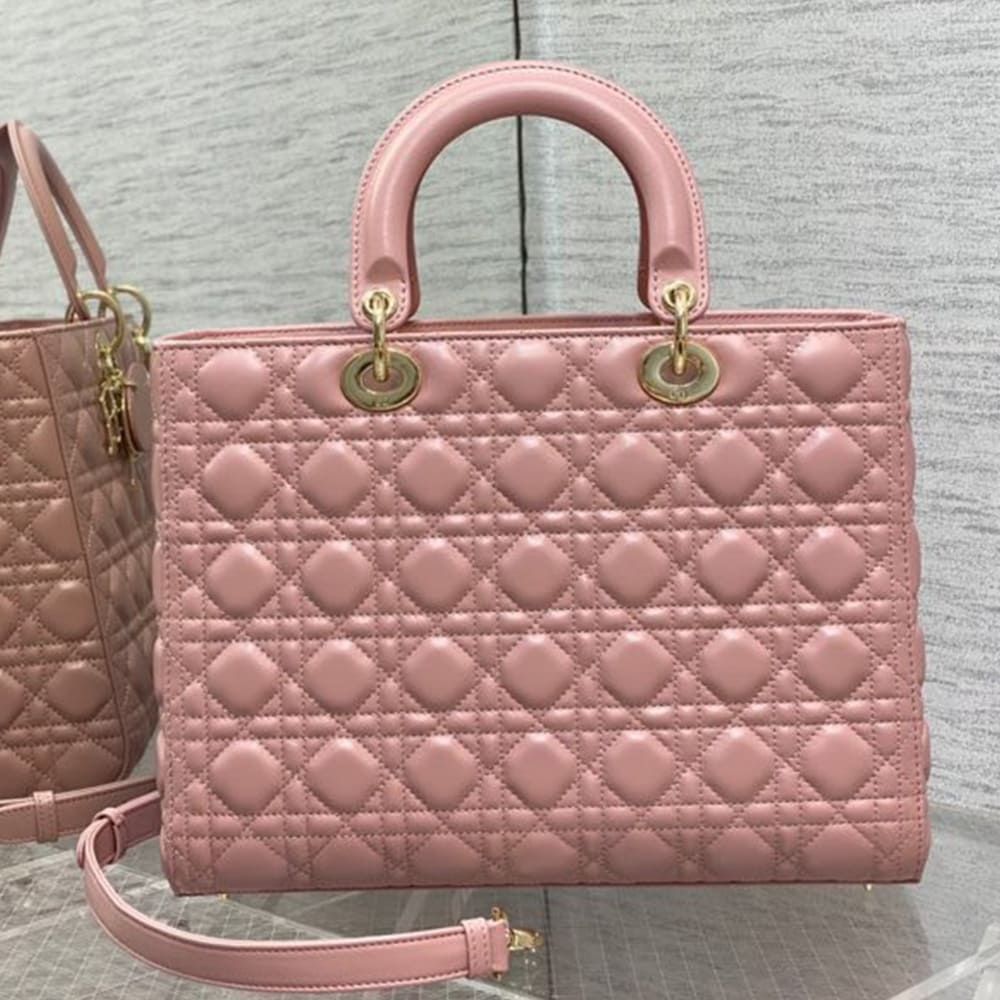 Dior Large Lady Dior Bag(HIGH-END GRADE) - Top Club