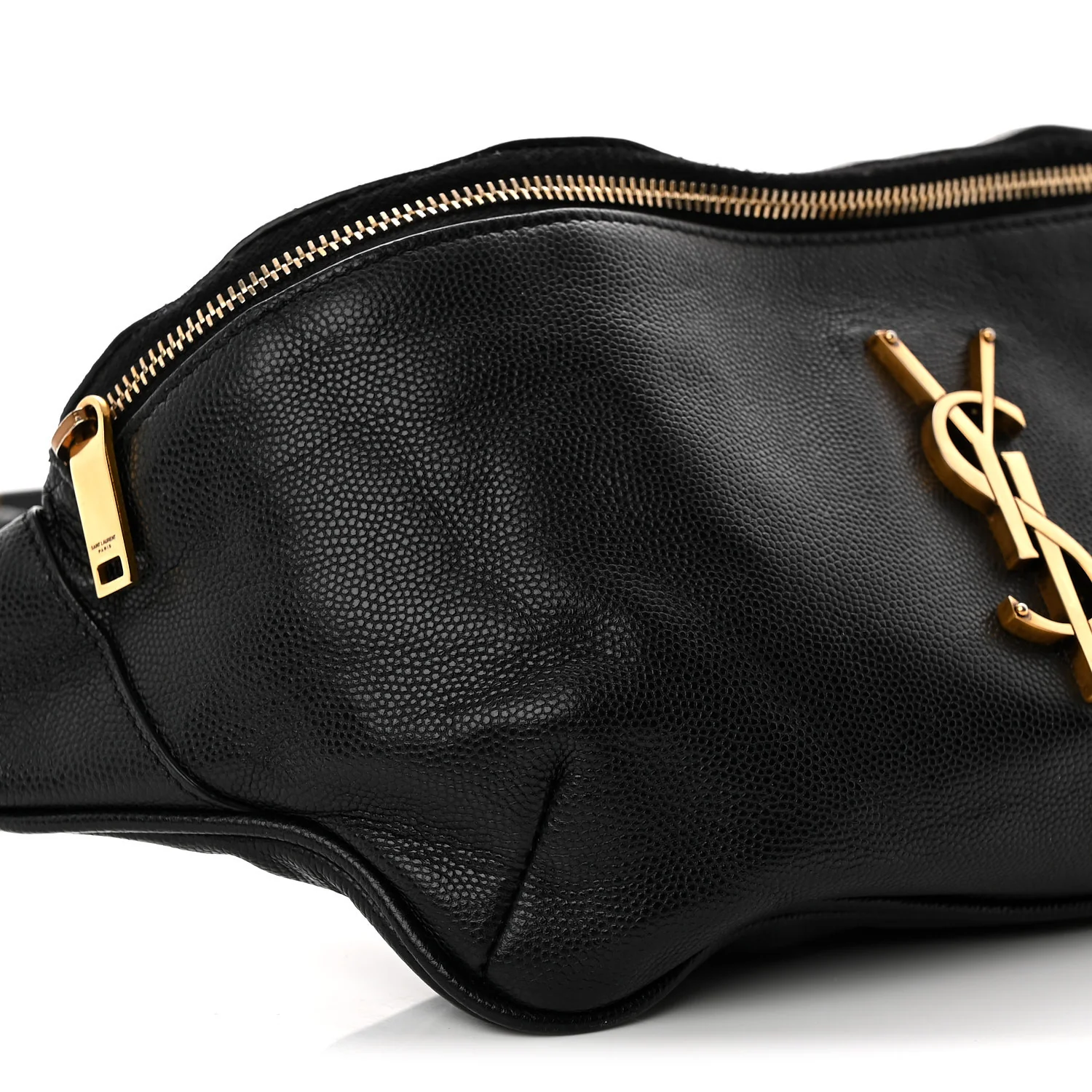 Grain De Poudre Monogram Belt Bag Black - Top Club
