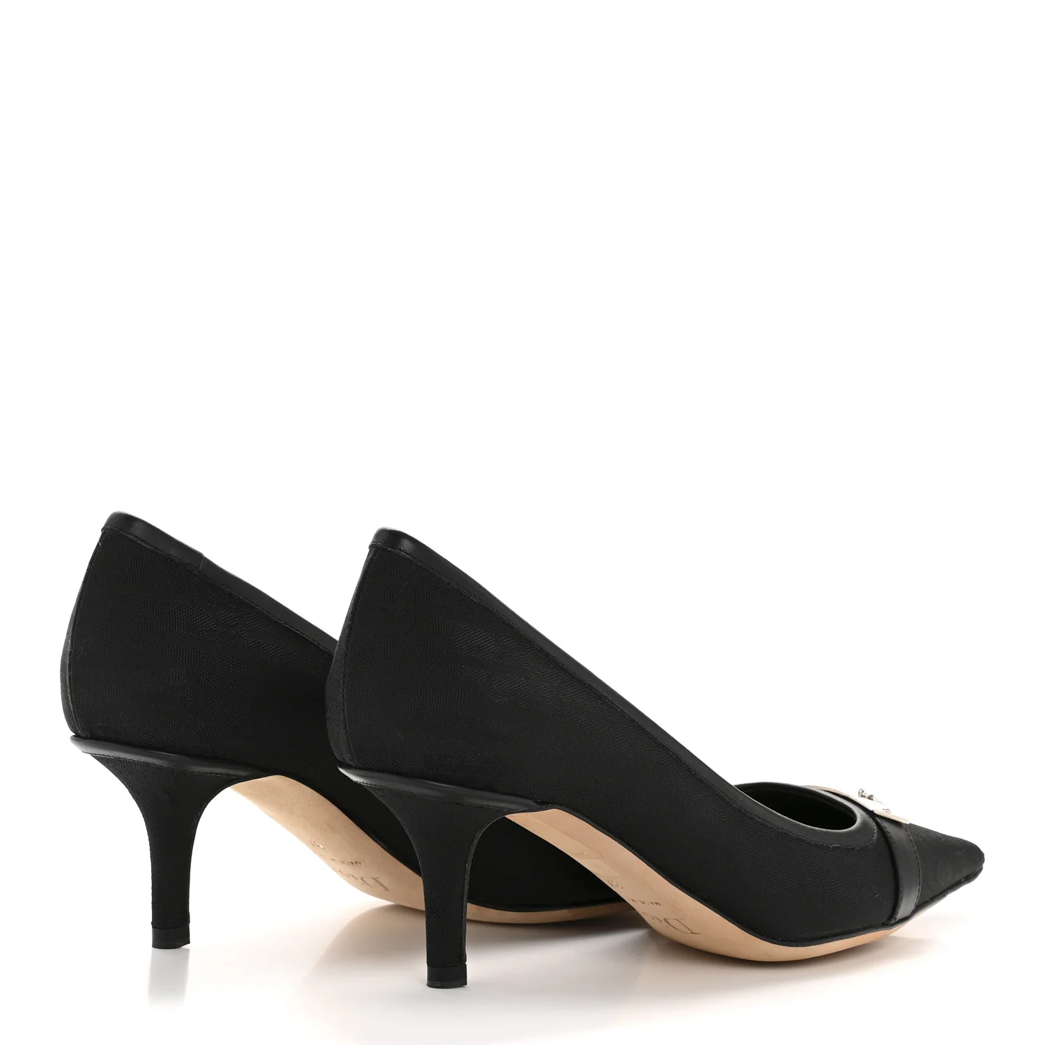 Oblique Canvas Street Chic Pumps 37 Black - Top Club