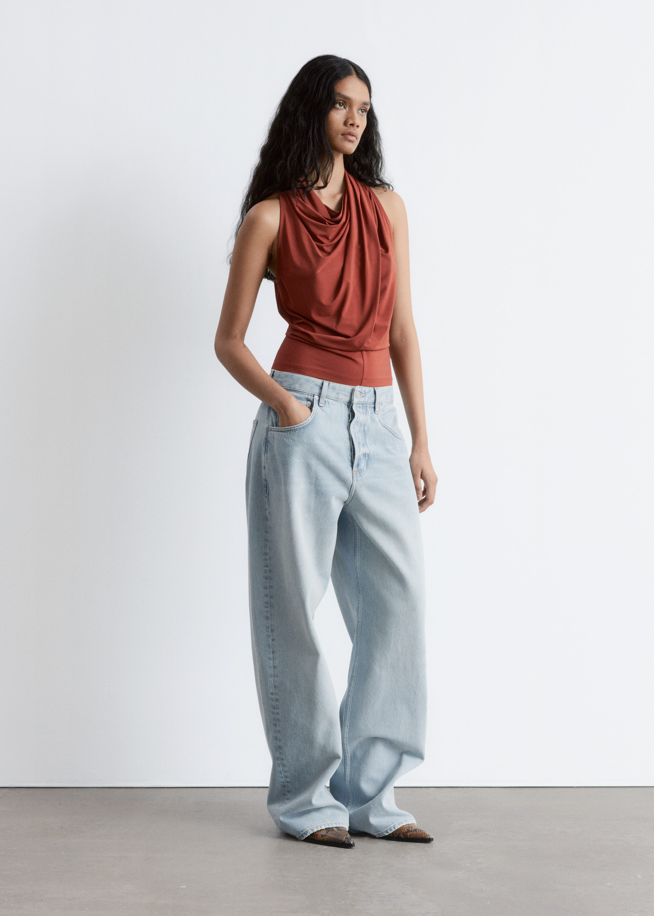 & Other Stories DRAPED TOP