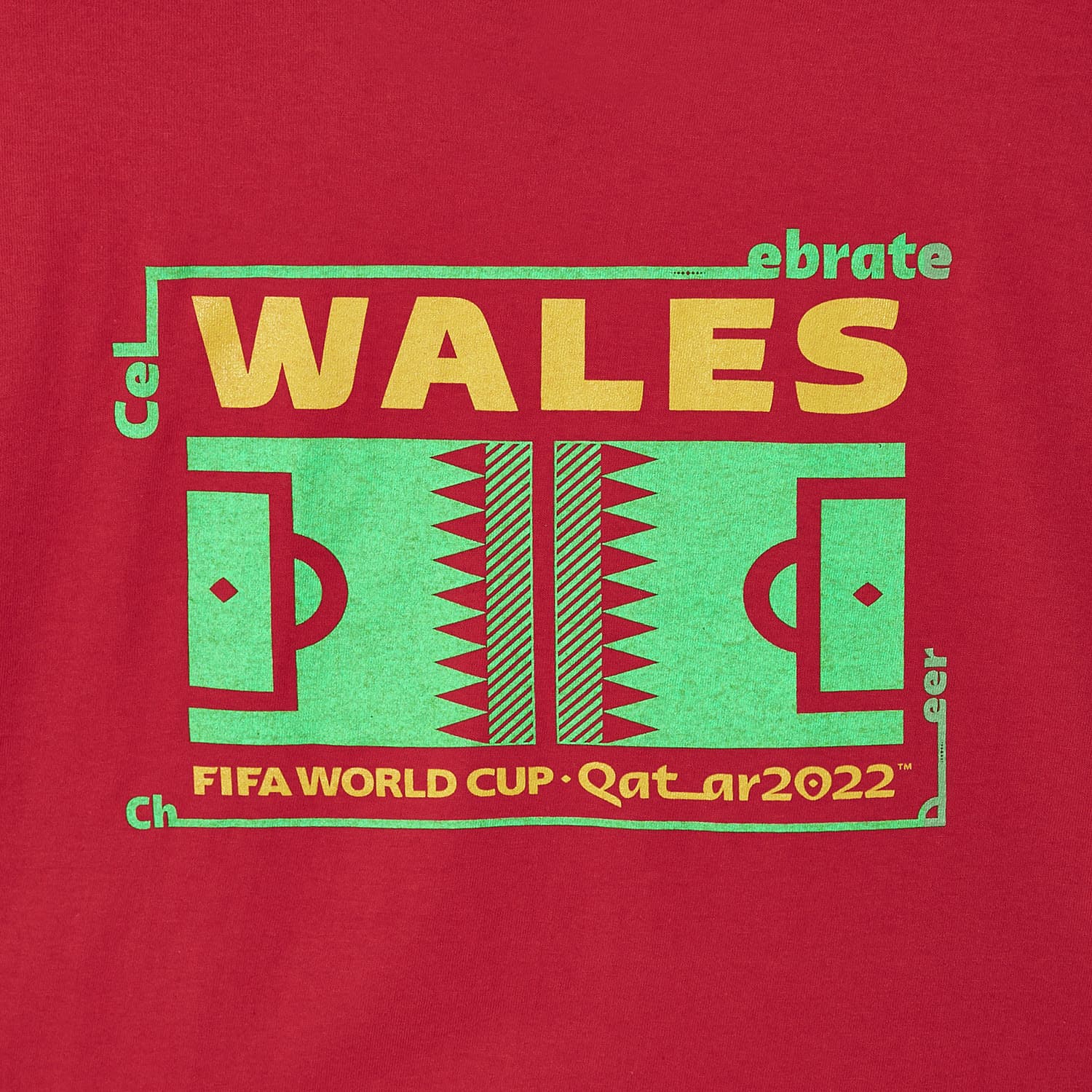 World Cup 2022 Futbol Nation Youth T-Shirt Wales