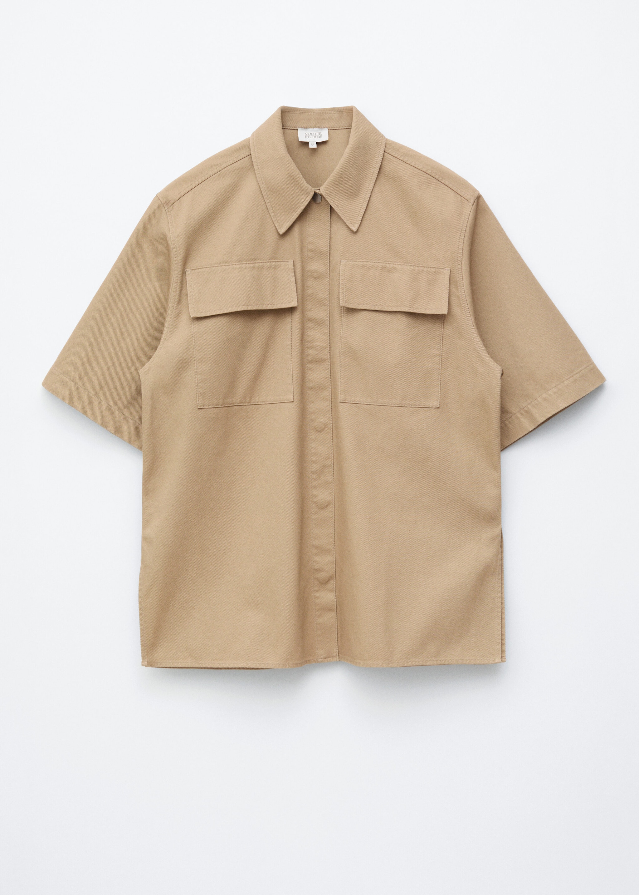 & Other Stories SHORT-SLEEVE COTTON SHIRT