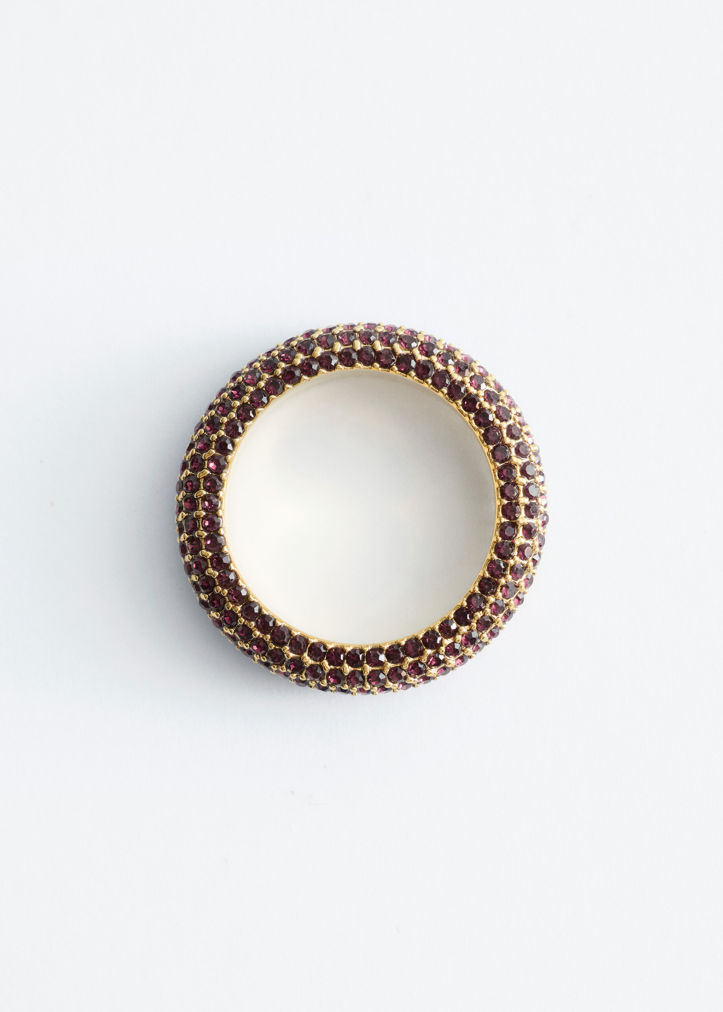 & Other Stories CHUNKY RHINESTONE RING