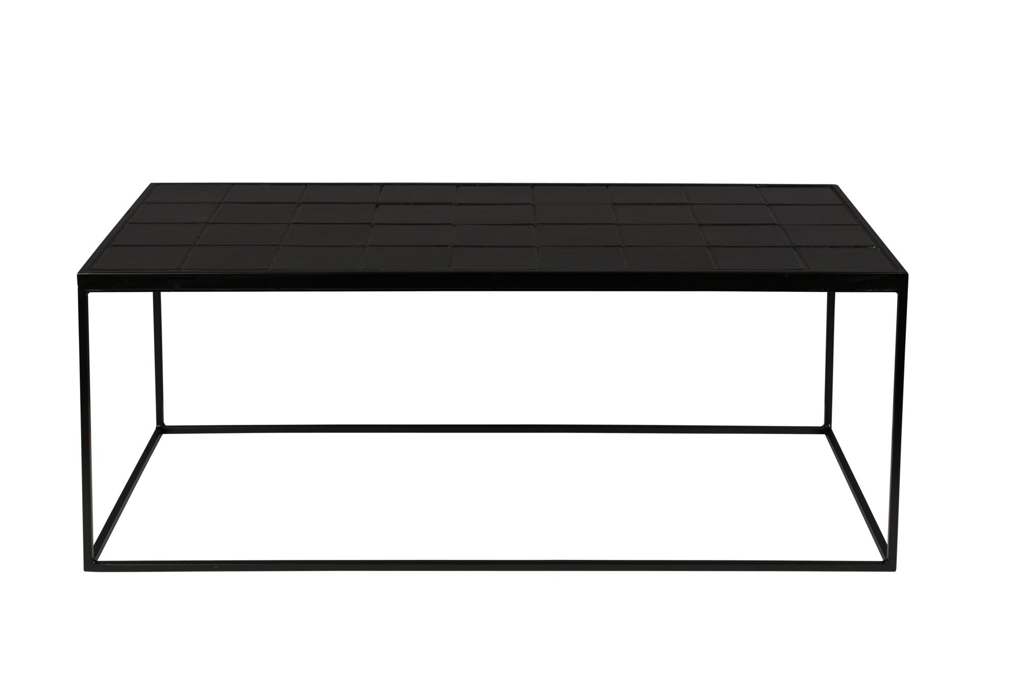 Salontafel Glazed - zwart