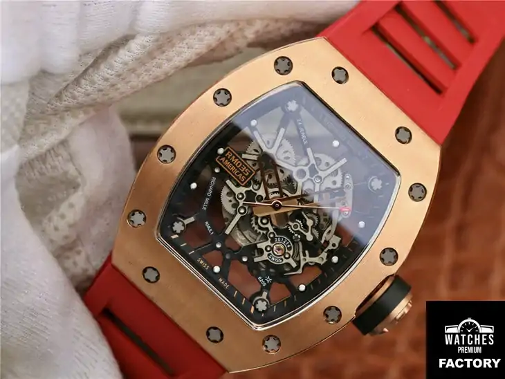 Richard Mille RM035 Americas KV Factory Rubber Strap