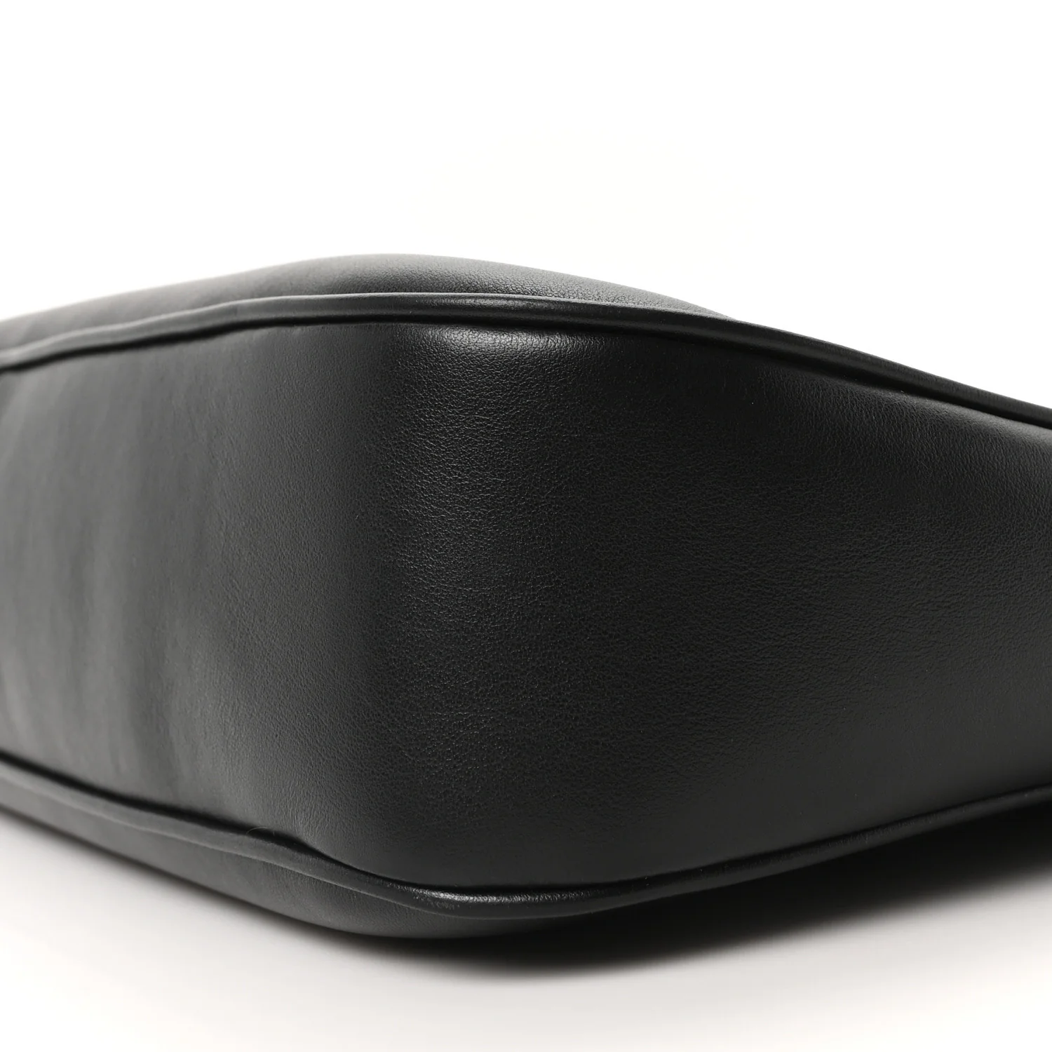 Smooth Calfskin Medium Camille 16 Soft Bag Black - Top Club