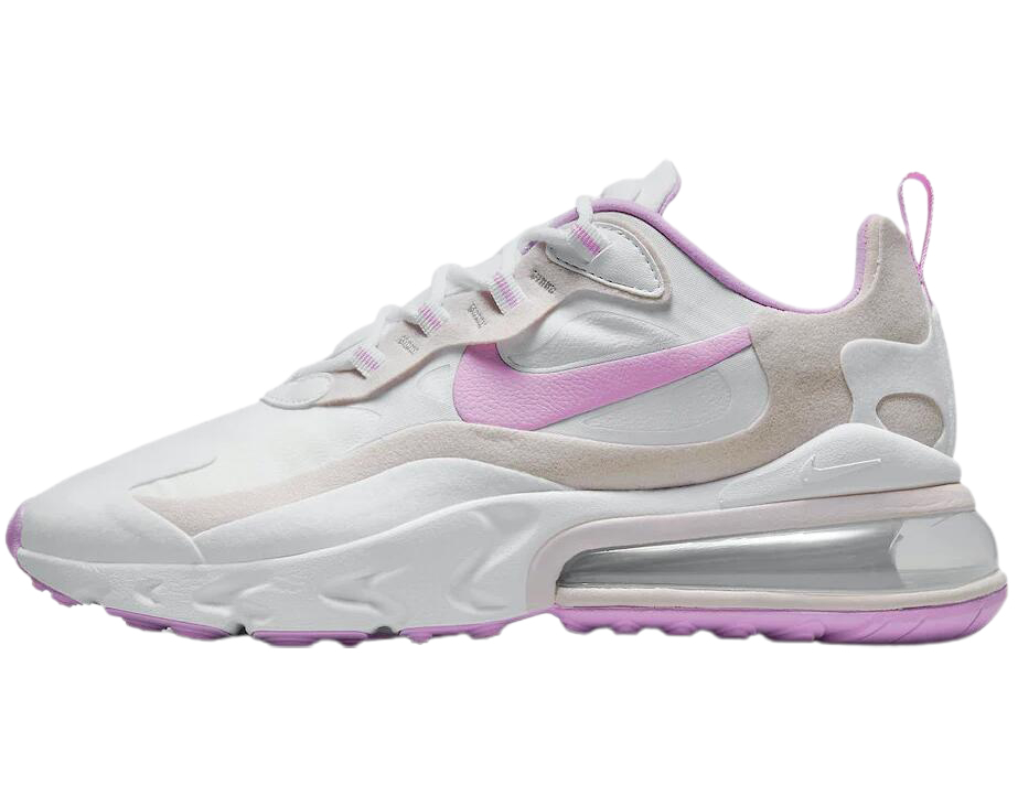 Air Max 270 React in White and Light Violet CZ1609-100 - Sneaker Replica Workshop