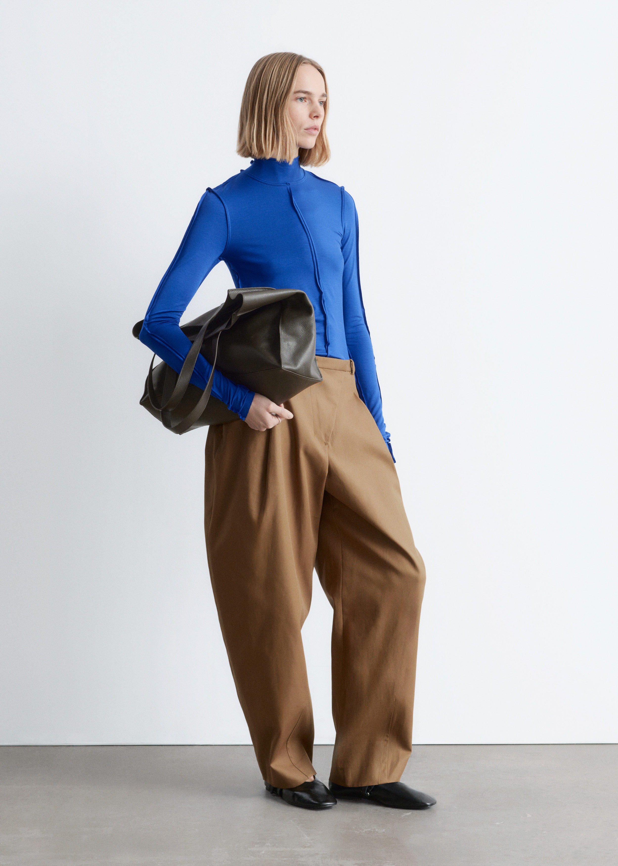 & Other Stories LONG-SLEEVE TURTLENECK TOP