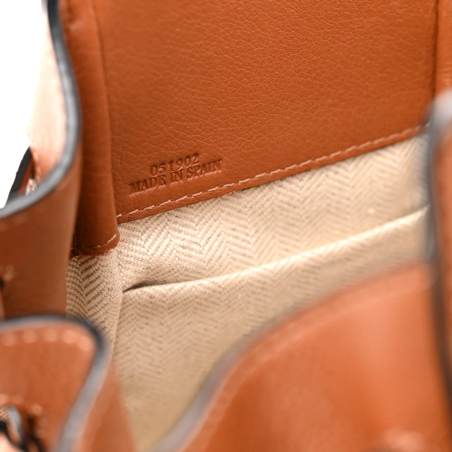 Calfskin Mini Hammock Shoulder Bag Tan - Top Club