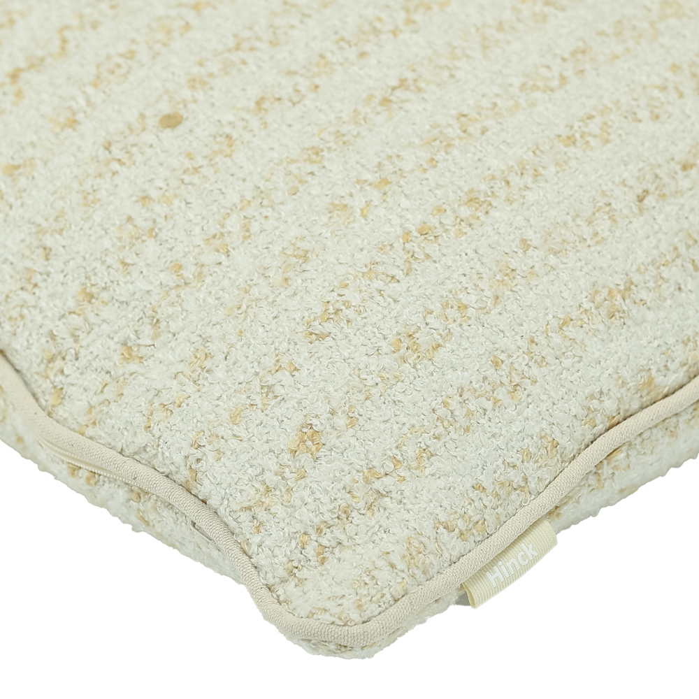 Sierkussen cottonlinnenmix natural stripe 50x50 cm