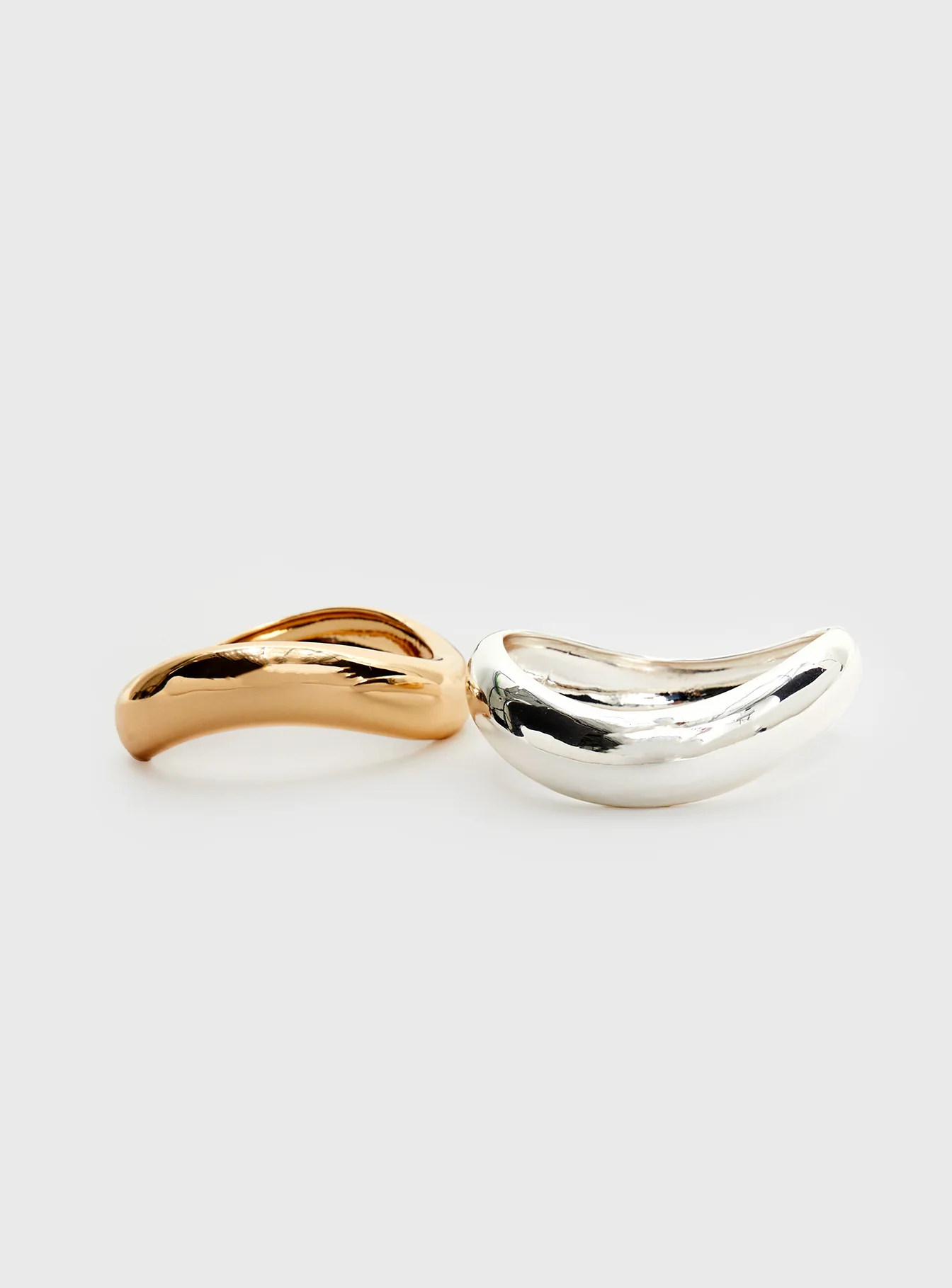 Softer Side Bangle Pack Silver / Gold