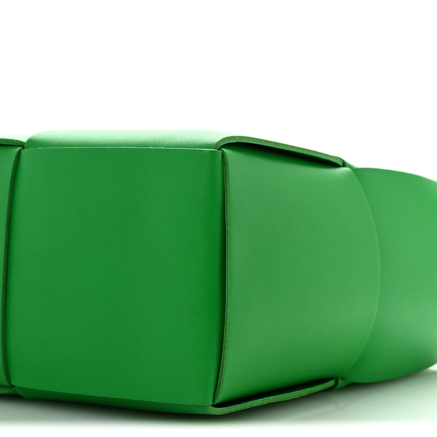Nappa Maxi Intrecciato Medium Arco Tote Parakeet - Top Club