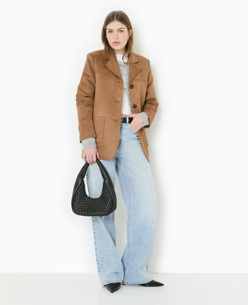 Pimkie Veste blazer en suédine