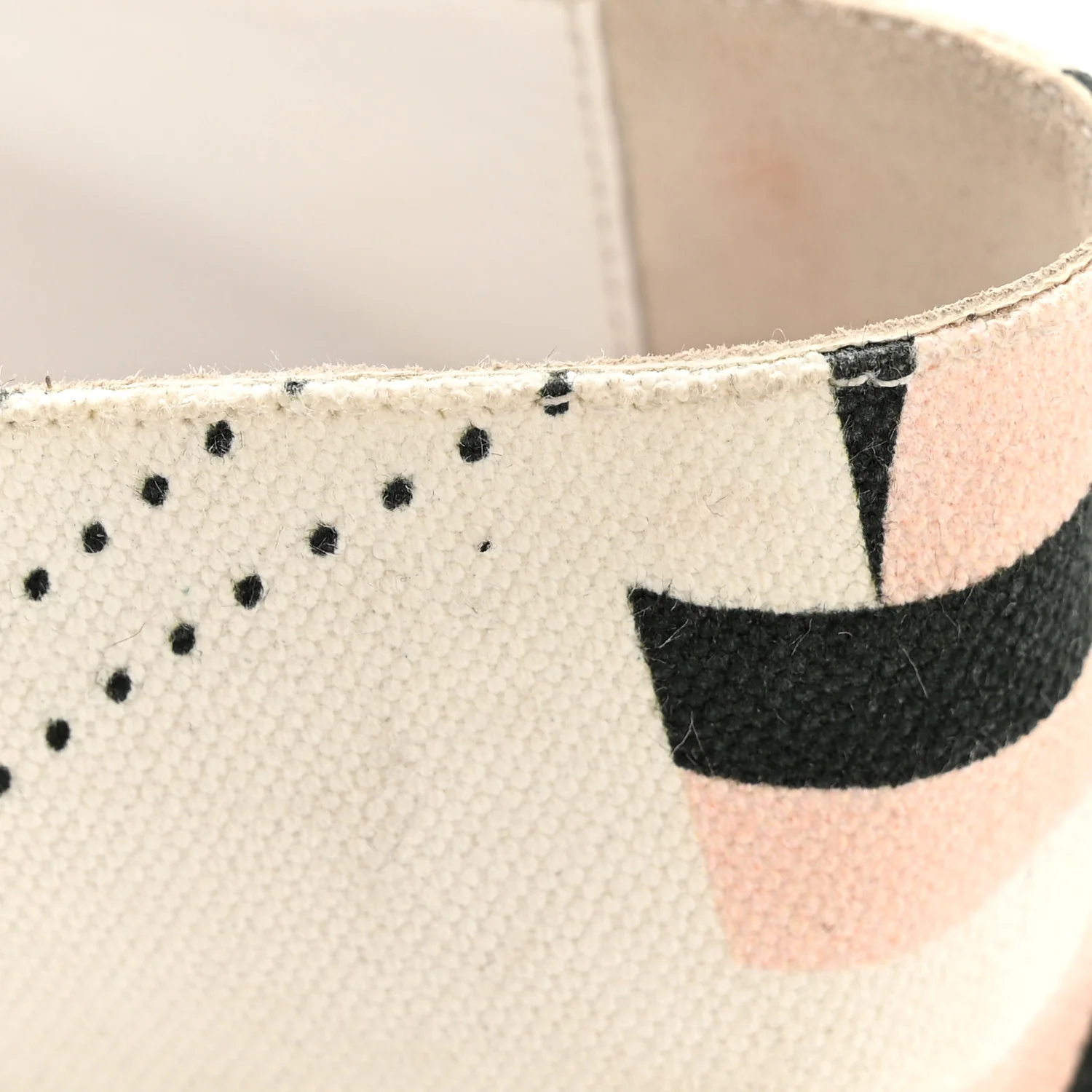 Fabric CC Espadrilles 39 Pink White Black - Top Club