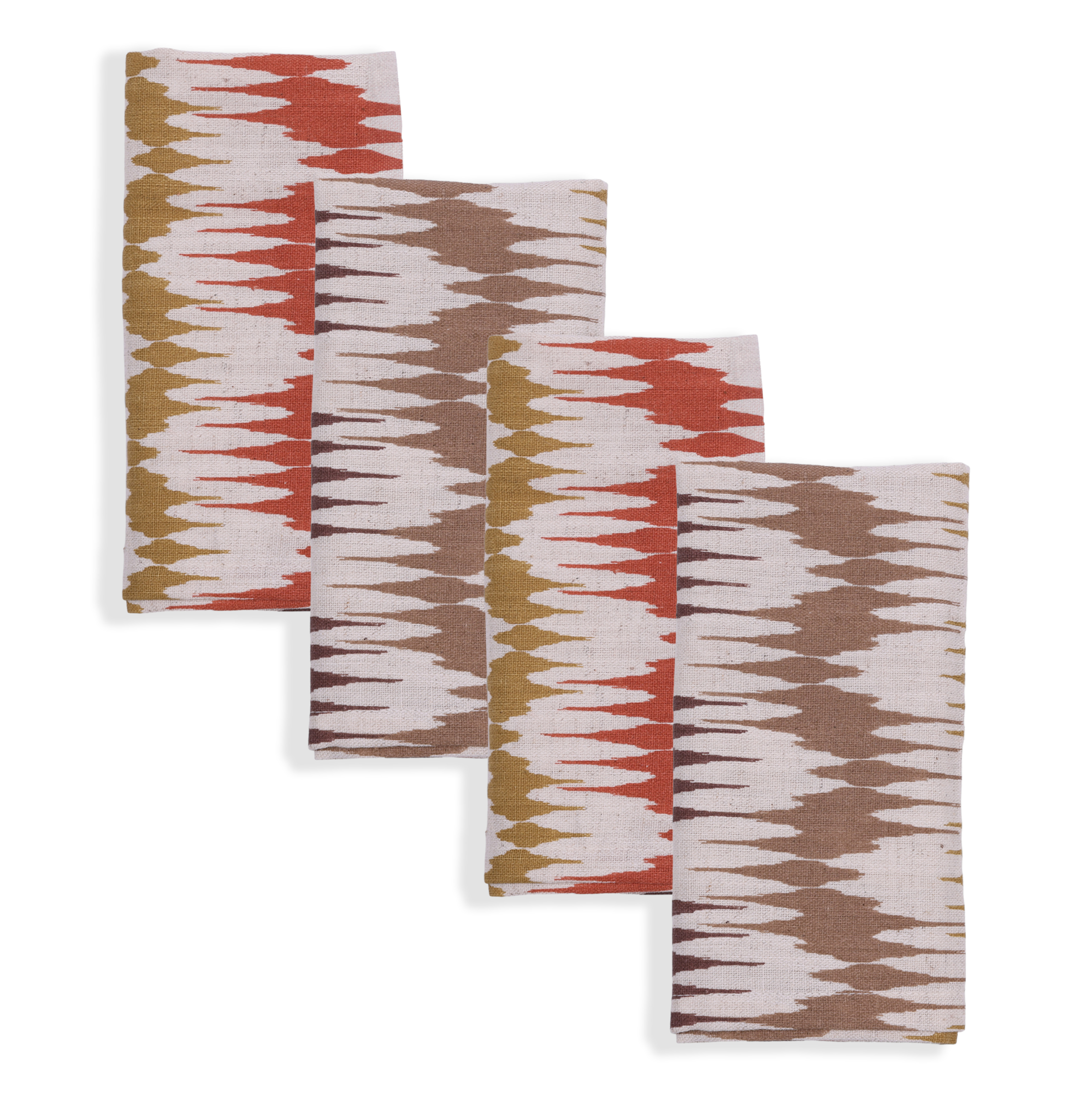Servet Ika earth 40x40 - set van 4
