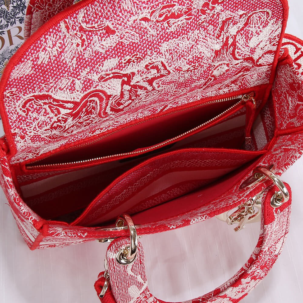MEDIUM LADY D-LITE BAG - Top Club