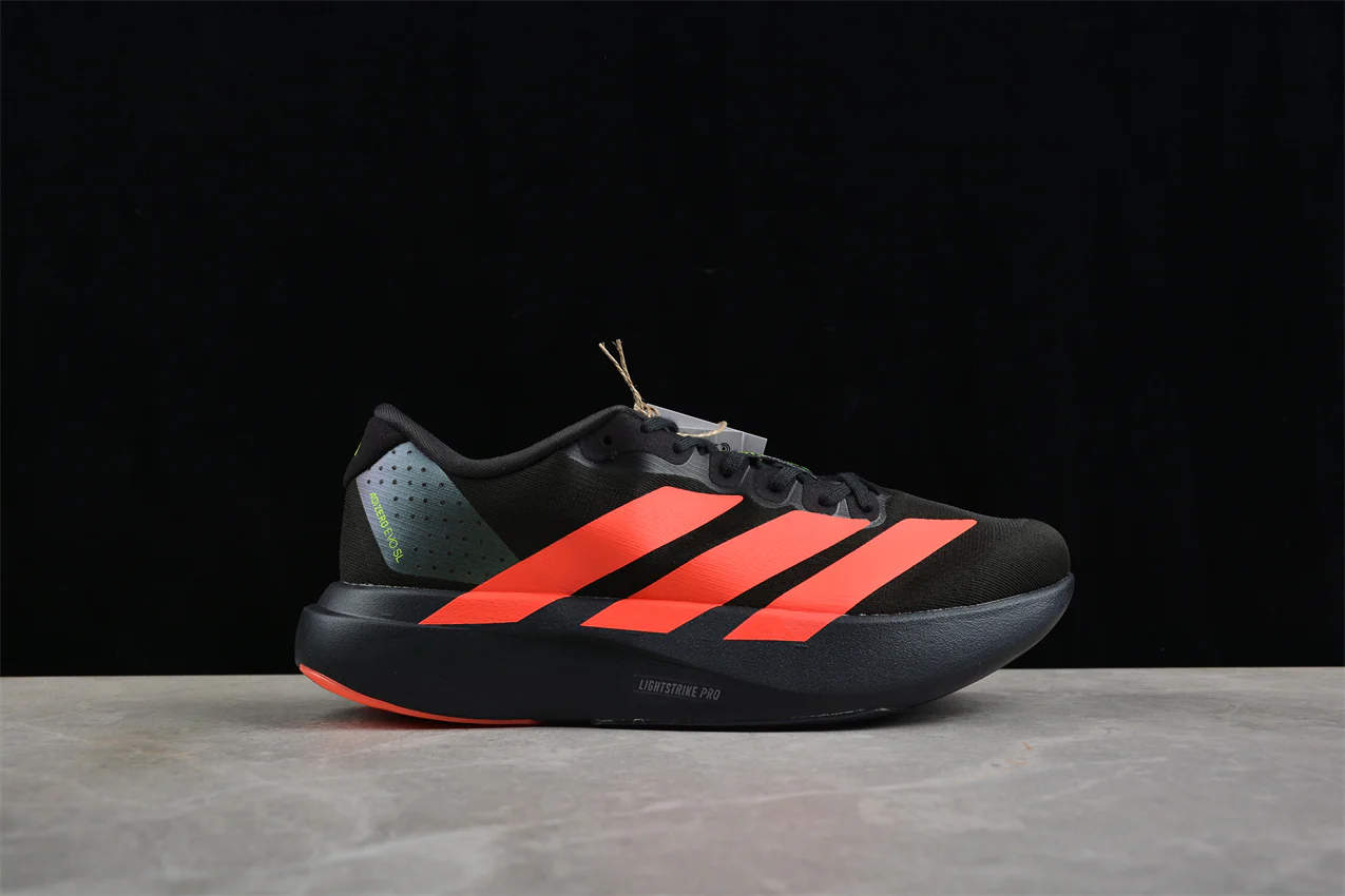 Adidas Men's Adizero Evo SL in Carbon/Red - Sneaker Replica Workshop