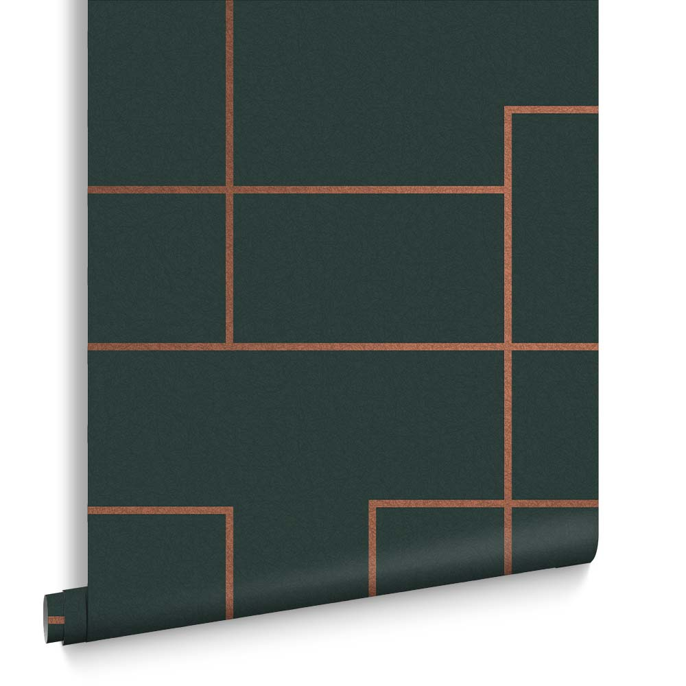 Graham & Brown  vliesbehang  Primo Teal Graham & Brown  vliesbehang  Primo Teal