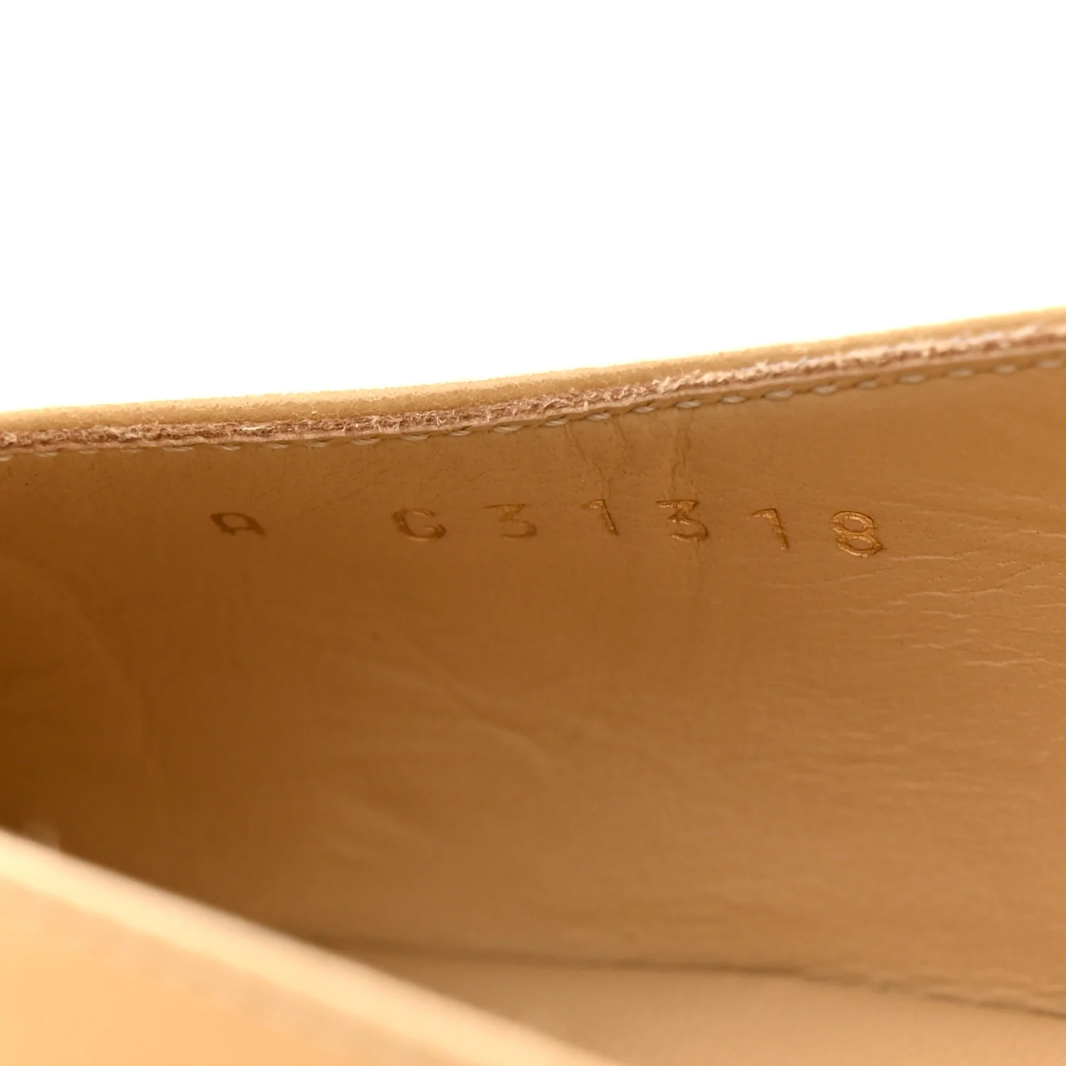 Goatskin Grosgrain Cap Toe CC Slingback Pumps 41 Beige Black - Top Club