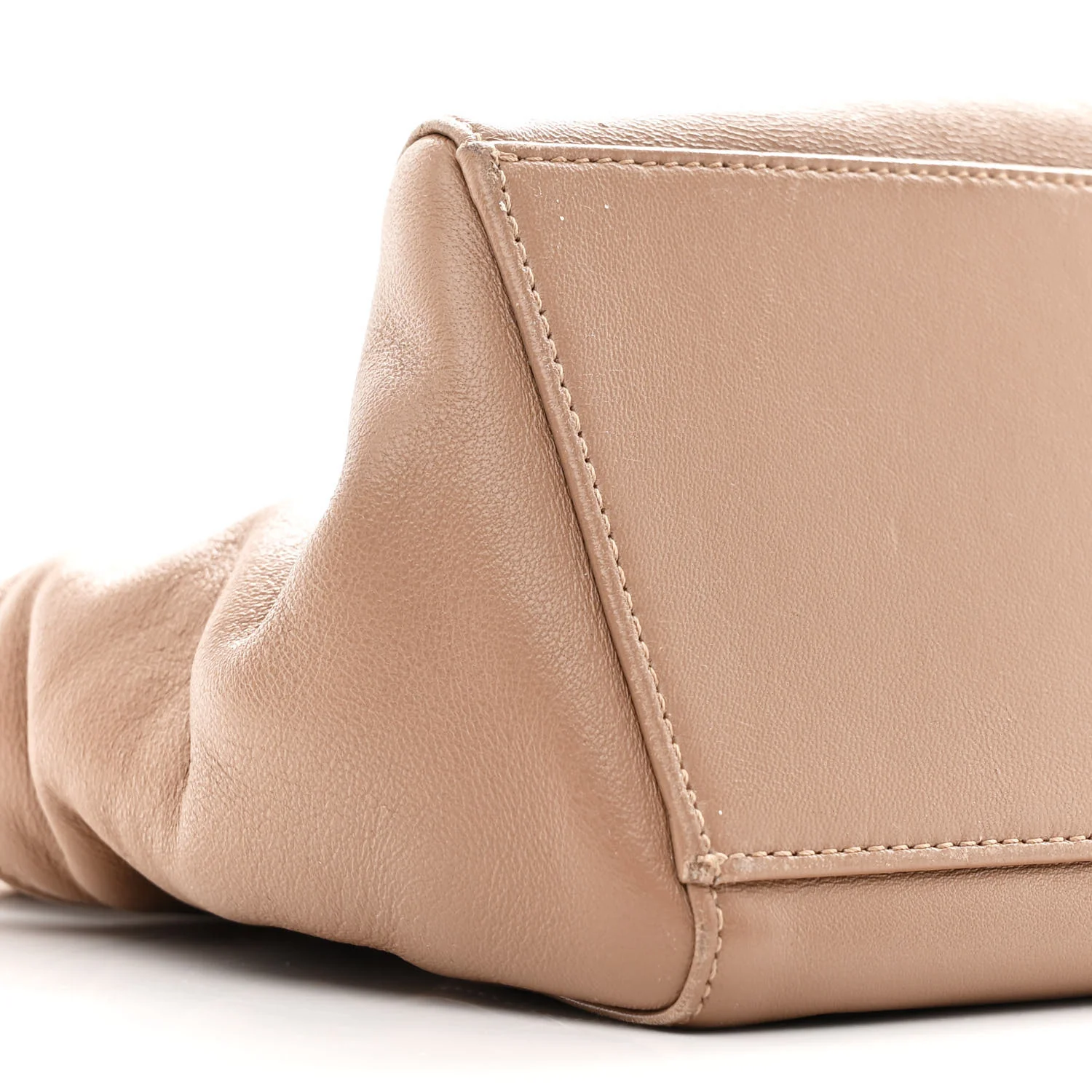 Lambskin Mini Protea Bag Biscotto - Top Club