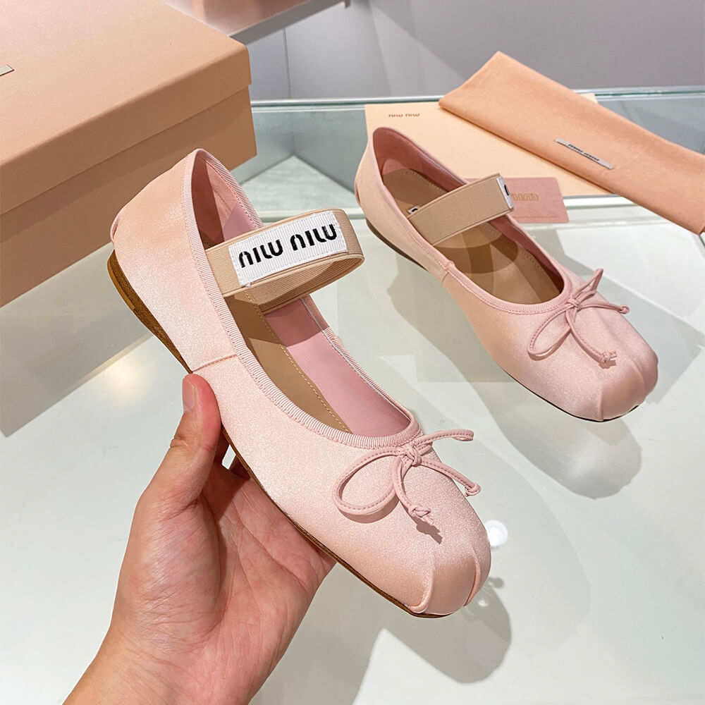 MiuMiu Satin ballerinas - Top Club