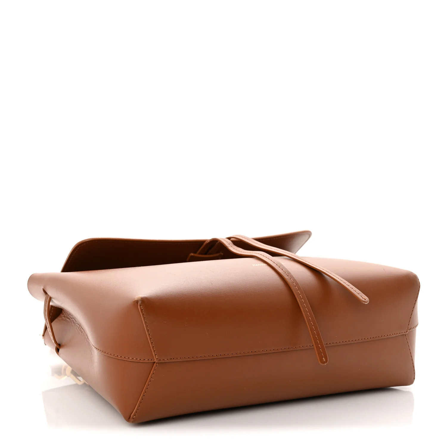 Calfskin Soft Lady Bag Biscotti - Top Club