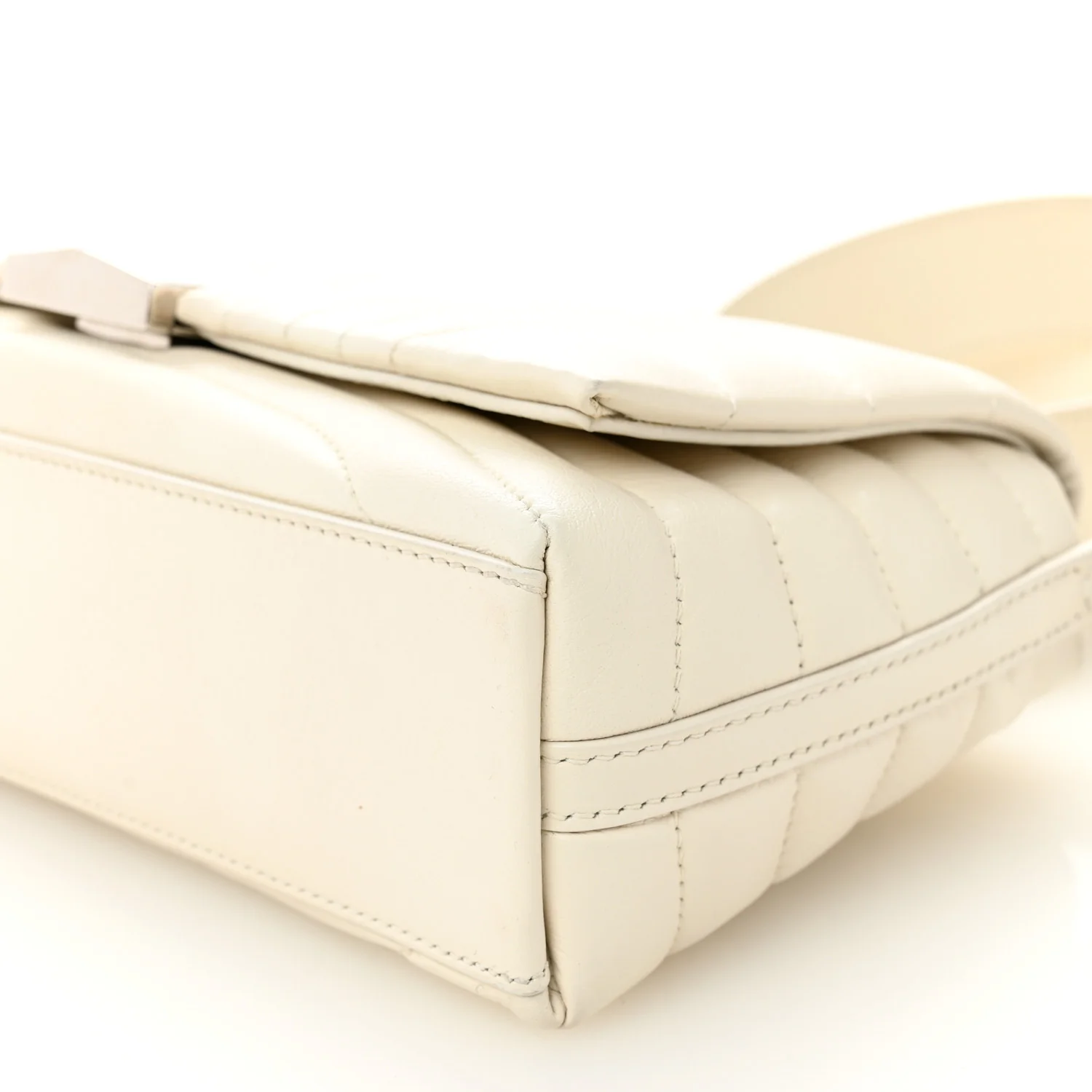 Calfskin Quilted Small 4G Shoulder Bag Ivory - Top Club