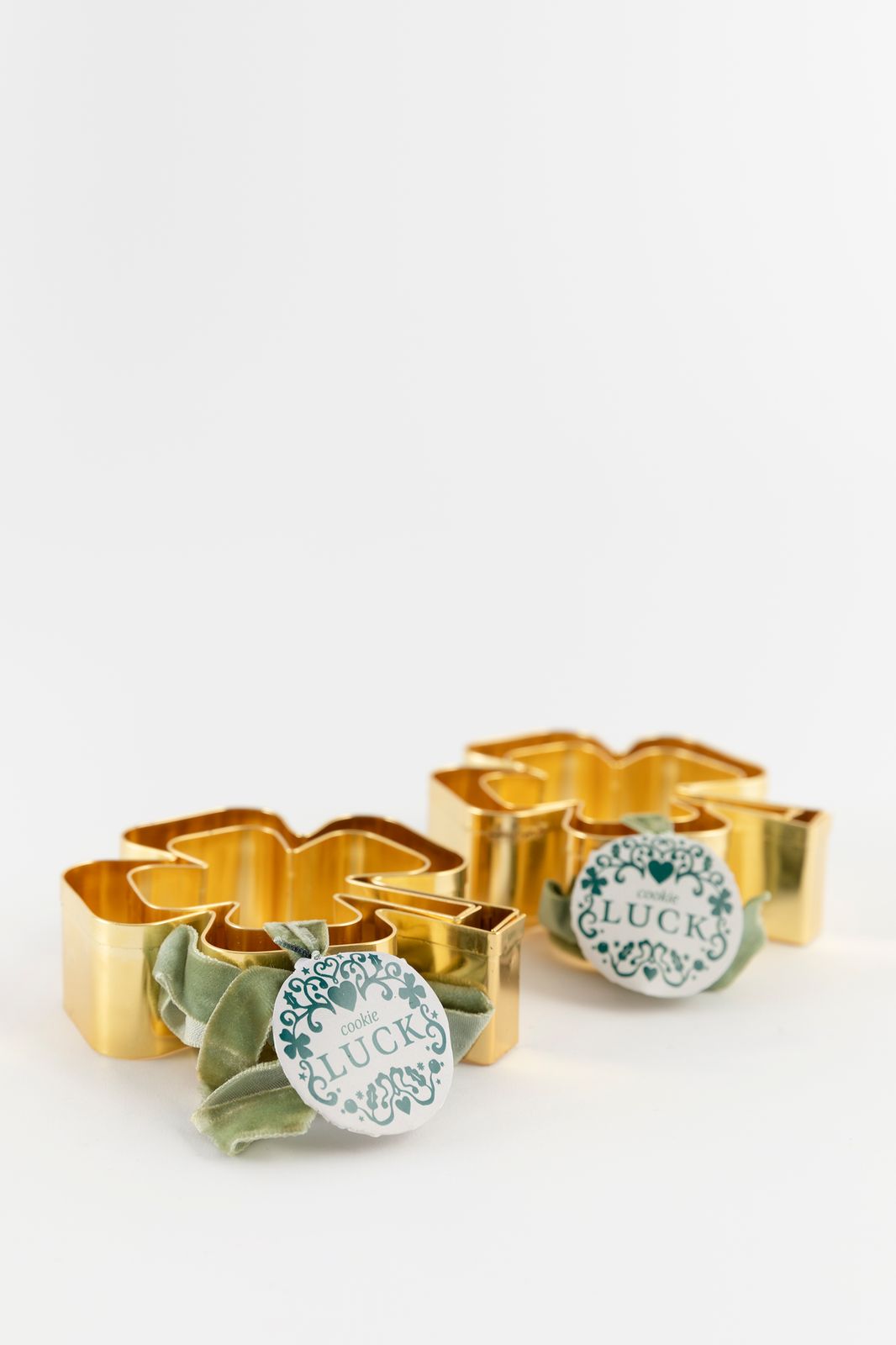 Koekvormpjes set klavertje vier