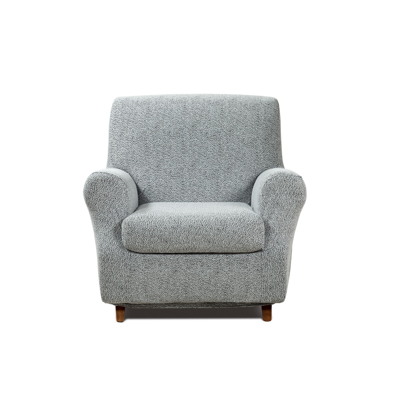 Copridivano Elasticizzato In Cotone Cosmic 1 Posto Grigio Caleffi