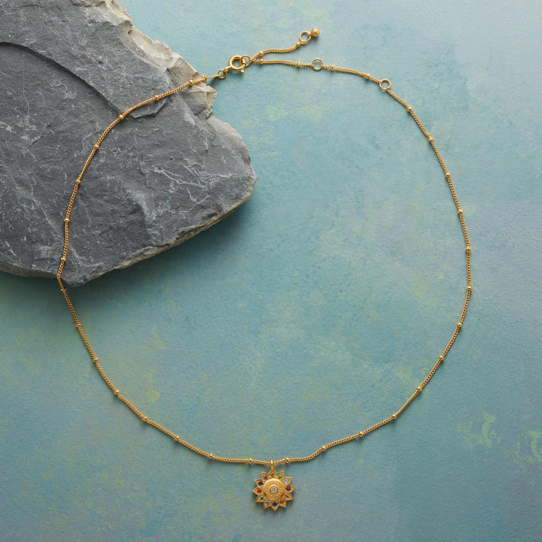 Vibrant Lotus Necklace - Sundance Living