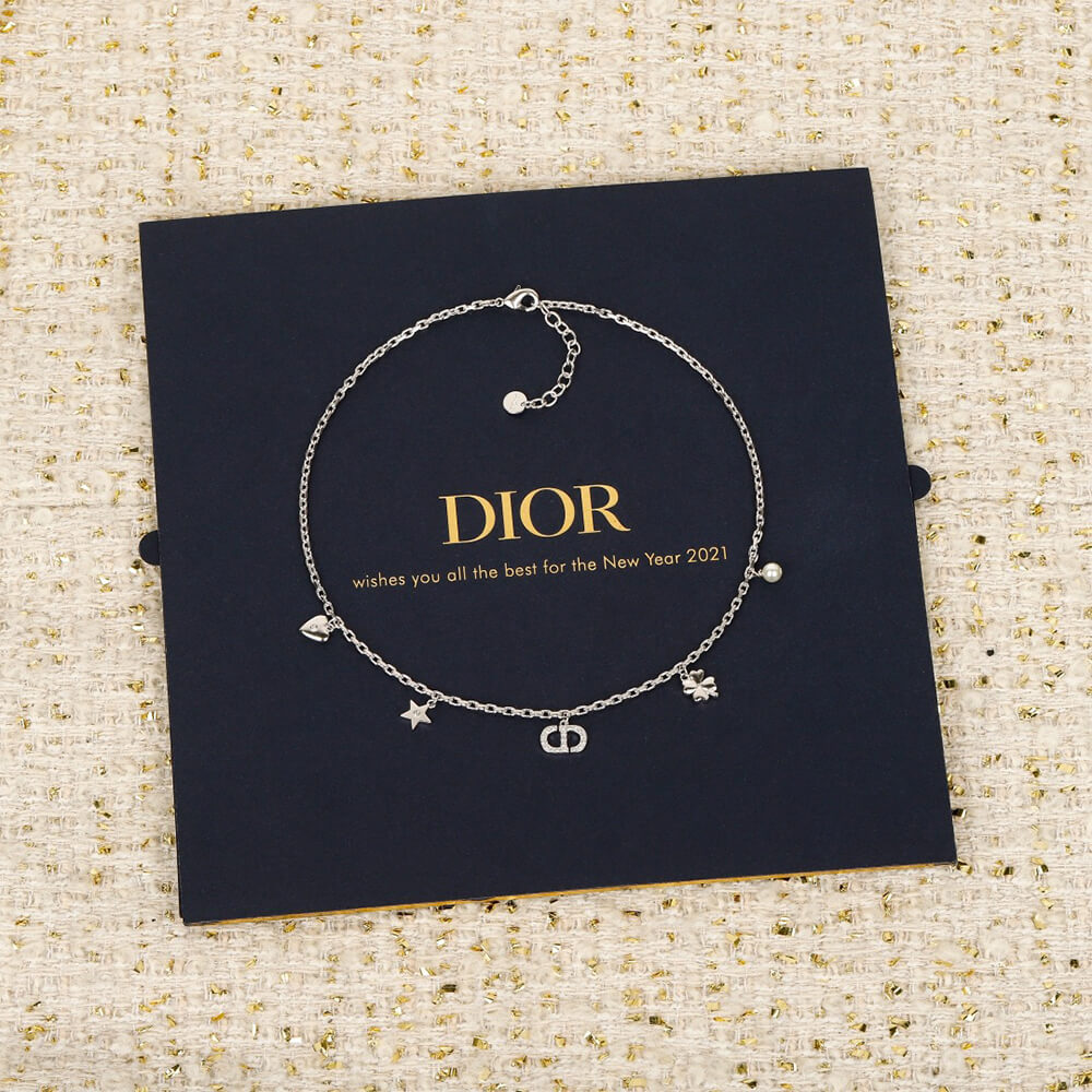 DIOR Petit CD Lucky Charms necklace - Top Club