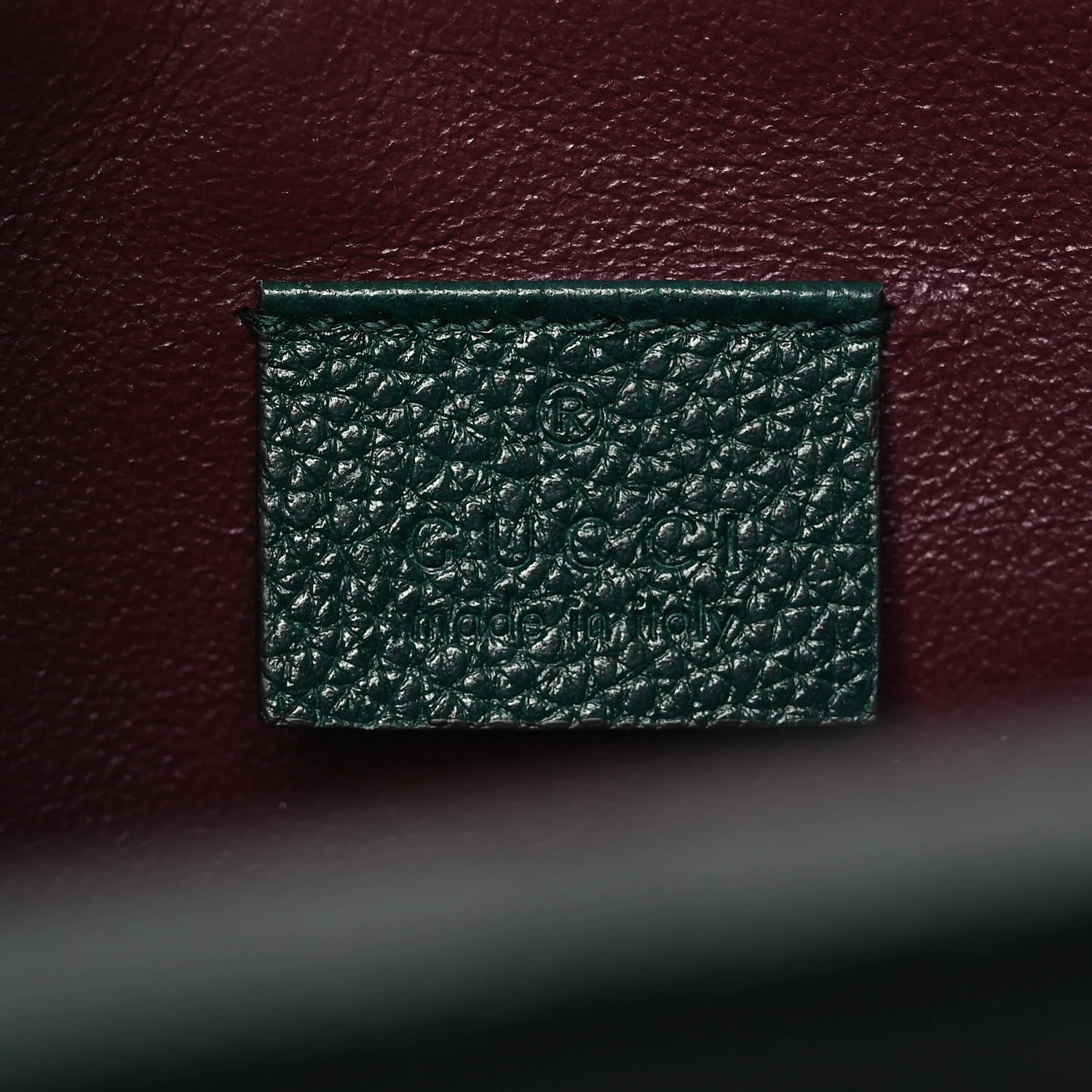 Grainy Calfskin Medium Zumi Top Handle Bag Vintage Green - Top Club