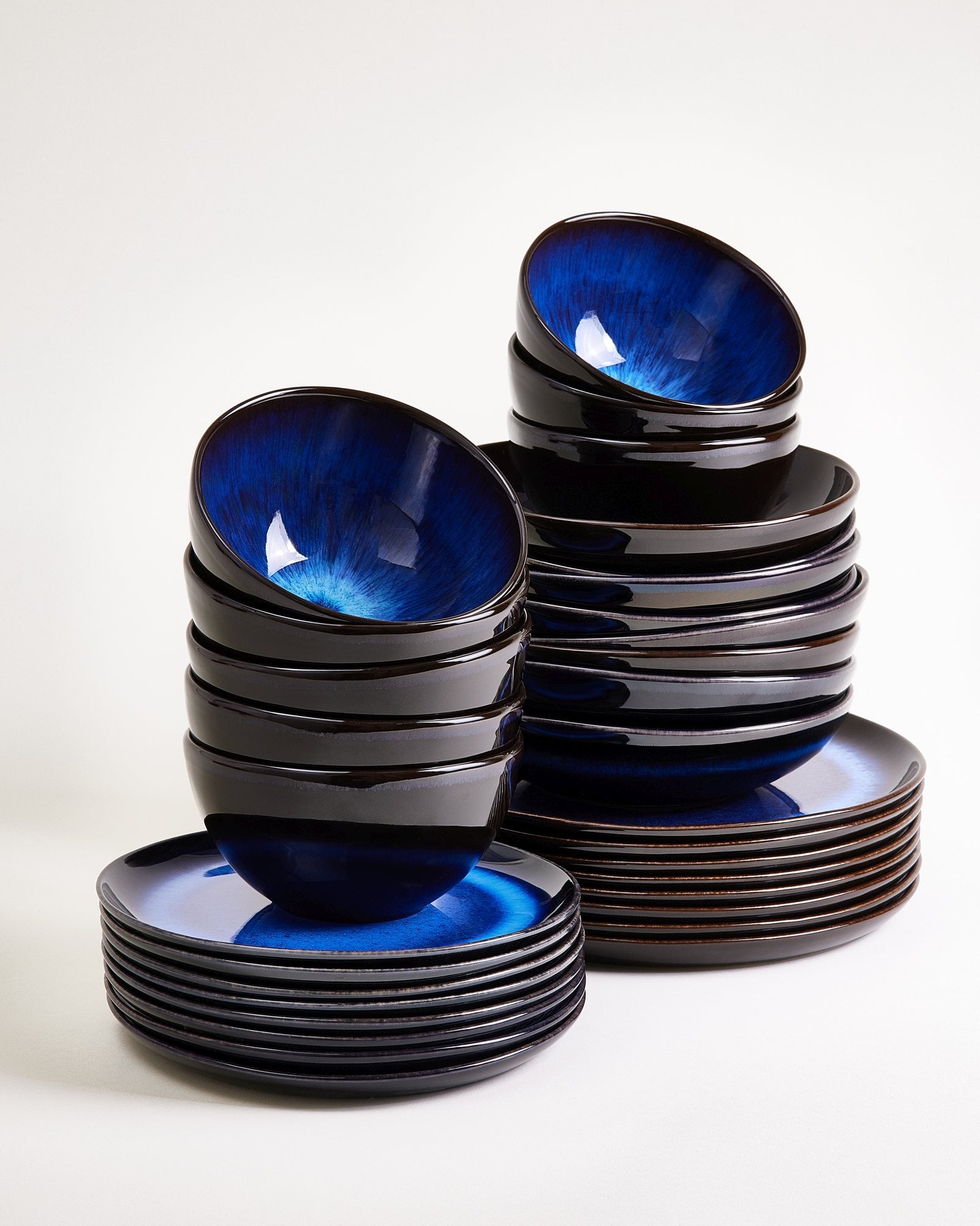 Melides Geschirr-Set deepseablue 32-teilig