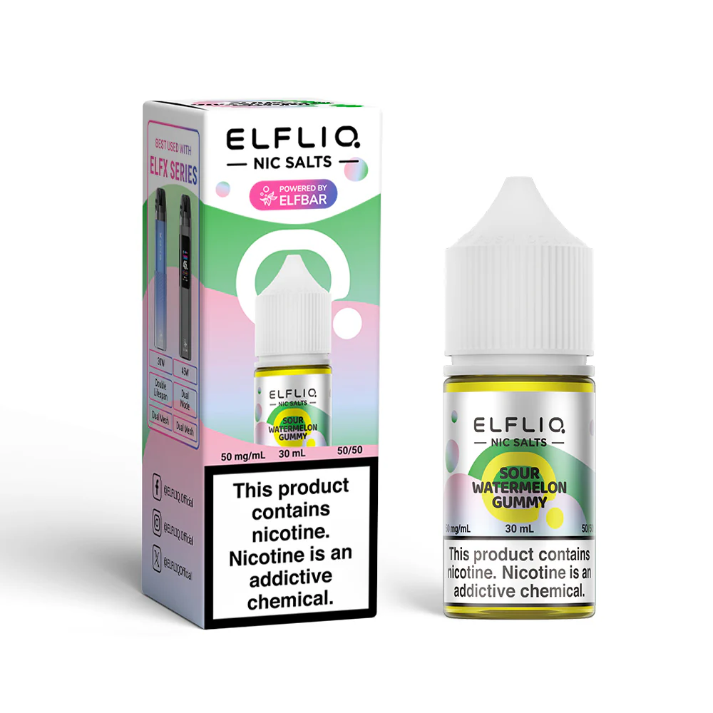 ELFLIQ e-liquidy z solą nikotynową 30 ml