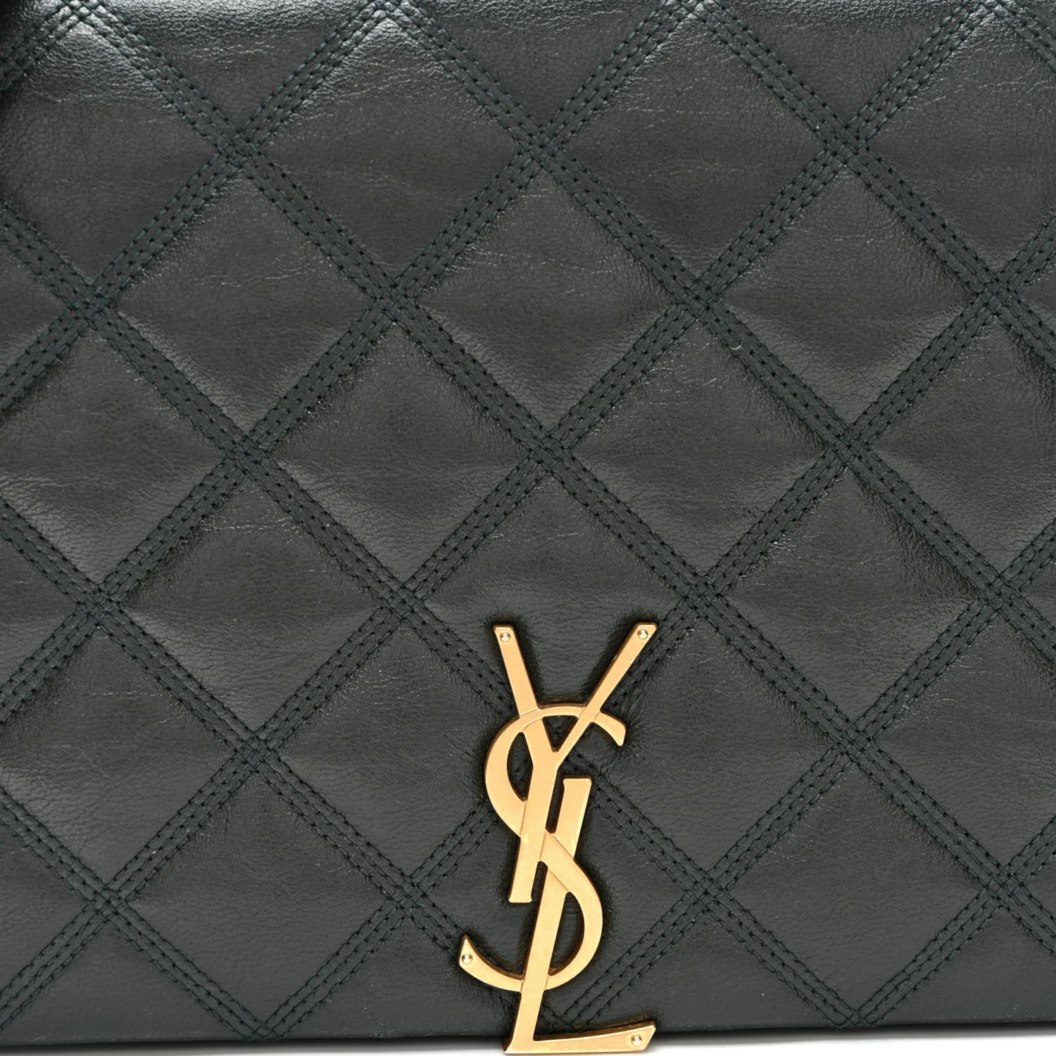 Lambskin Quilted Mini Becky Chain Bag Vert Fonce - Top Club