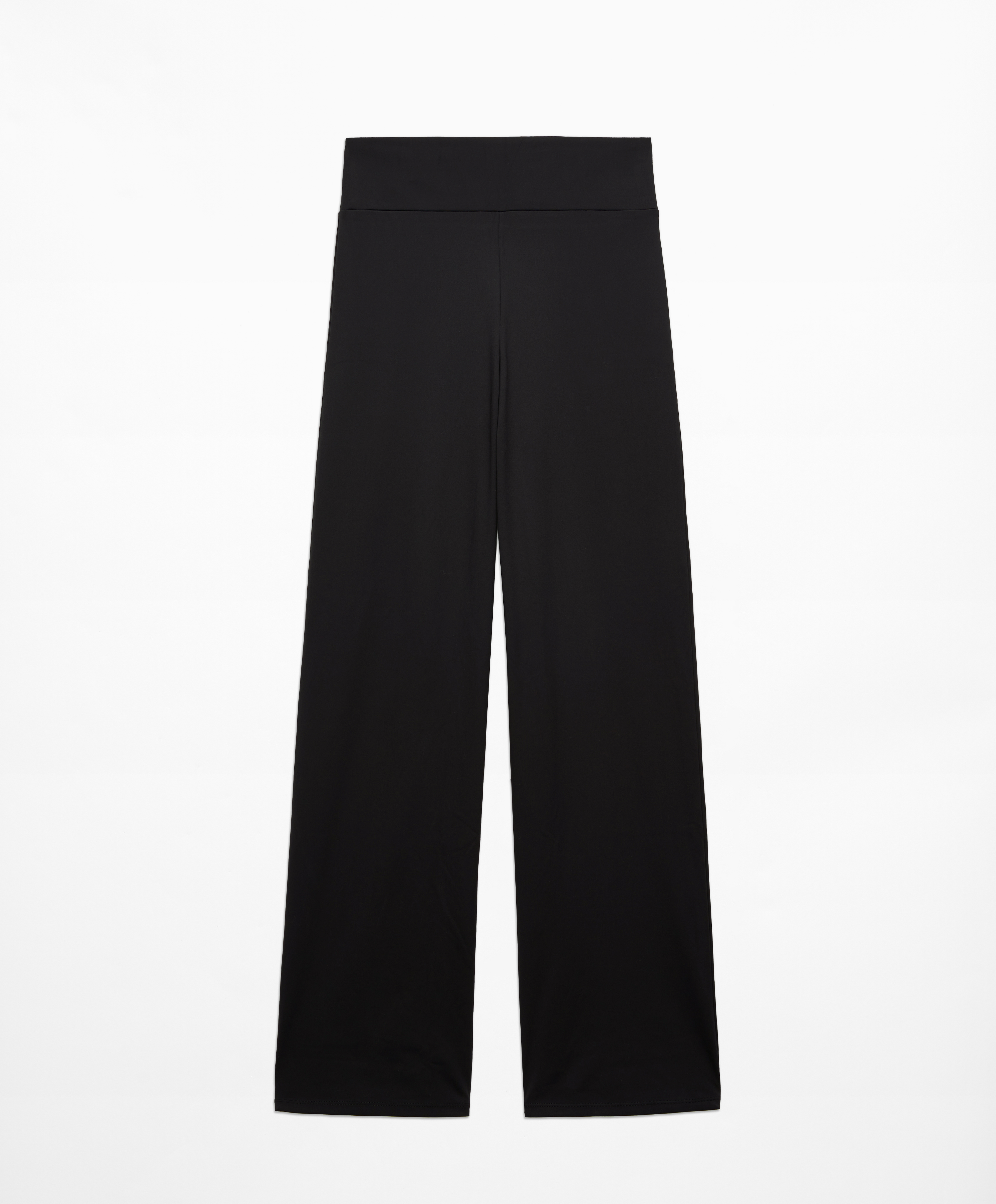 OYSHO High-rise comfortlux straight-leg trousers