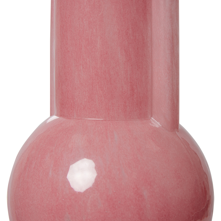 Vaas Glass Flamingo Pink
